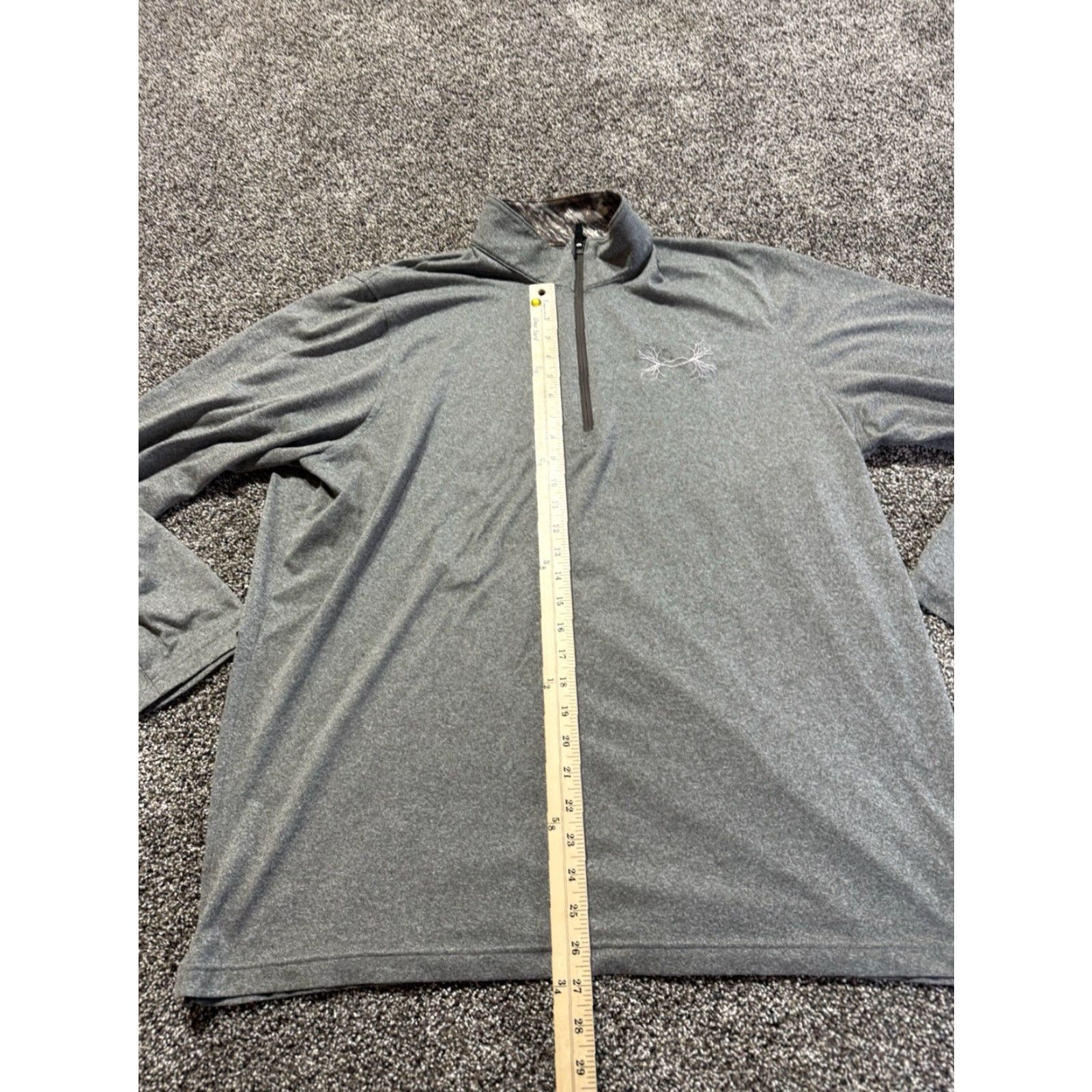 Under Armour Under Armour Mens Pullover Sweatshirt Zip 2XL Multicolor Colorful Antler Camo Loose Heatgear Quilt Size US XXL / EU 58 / 5 - 4 Thumbnail