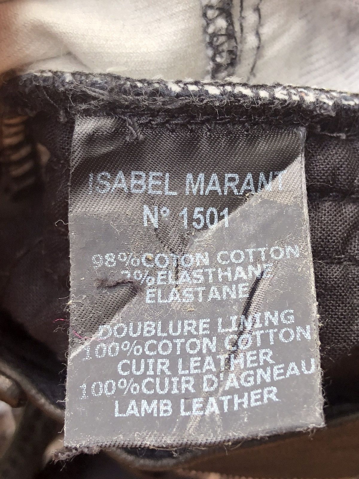 Isabel Marant Isabel Marant Patchwork Velvet Pants Size US 30 / EU 46 - 12 Thumbnail