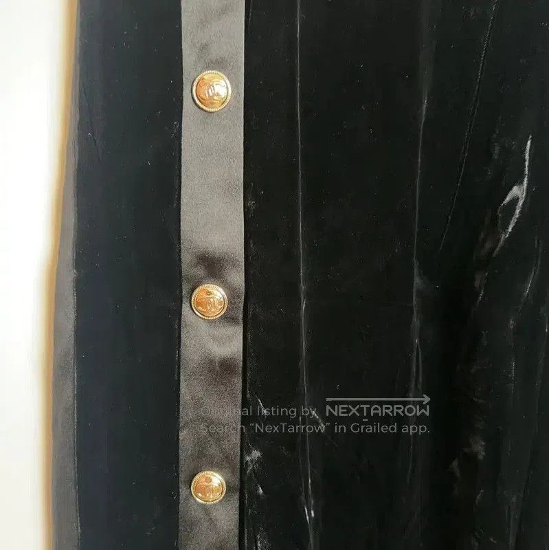 Chanel Chanel Black Silk Women's Casual Pants . Size 23" - 5 Thumbnail