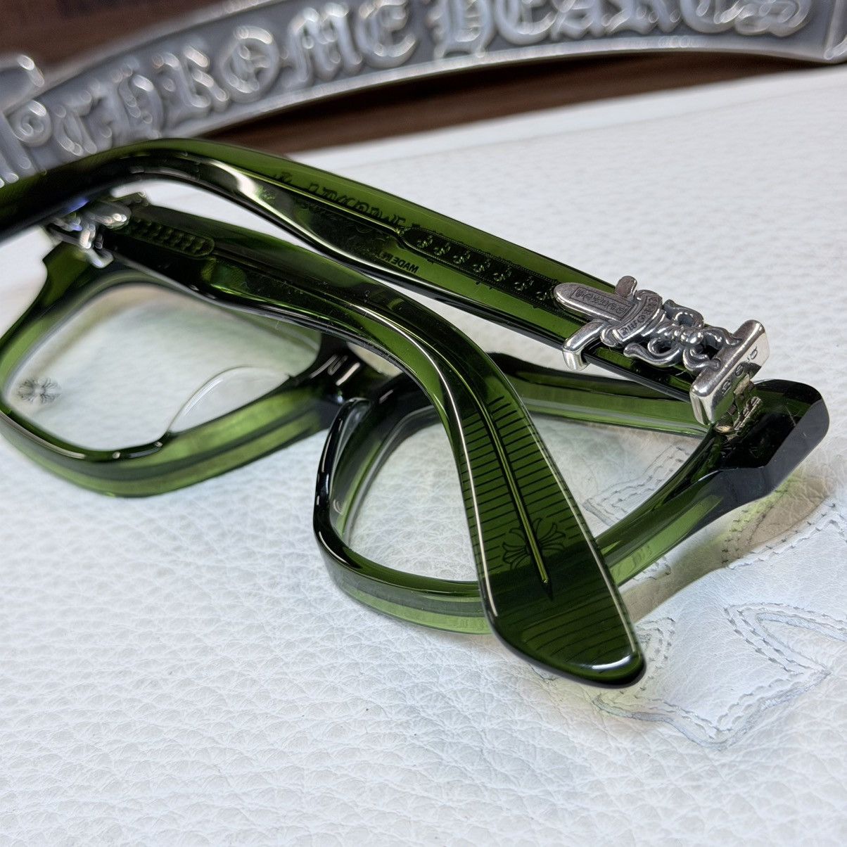 Chrome Hearts Chrome Hearts VAGILLIONAIRE II Glasses Size ONE SIZE - 3 Thumbnail