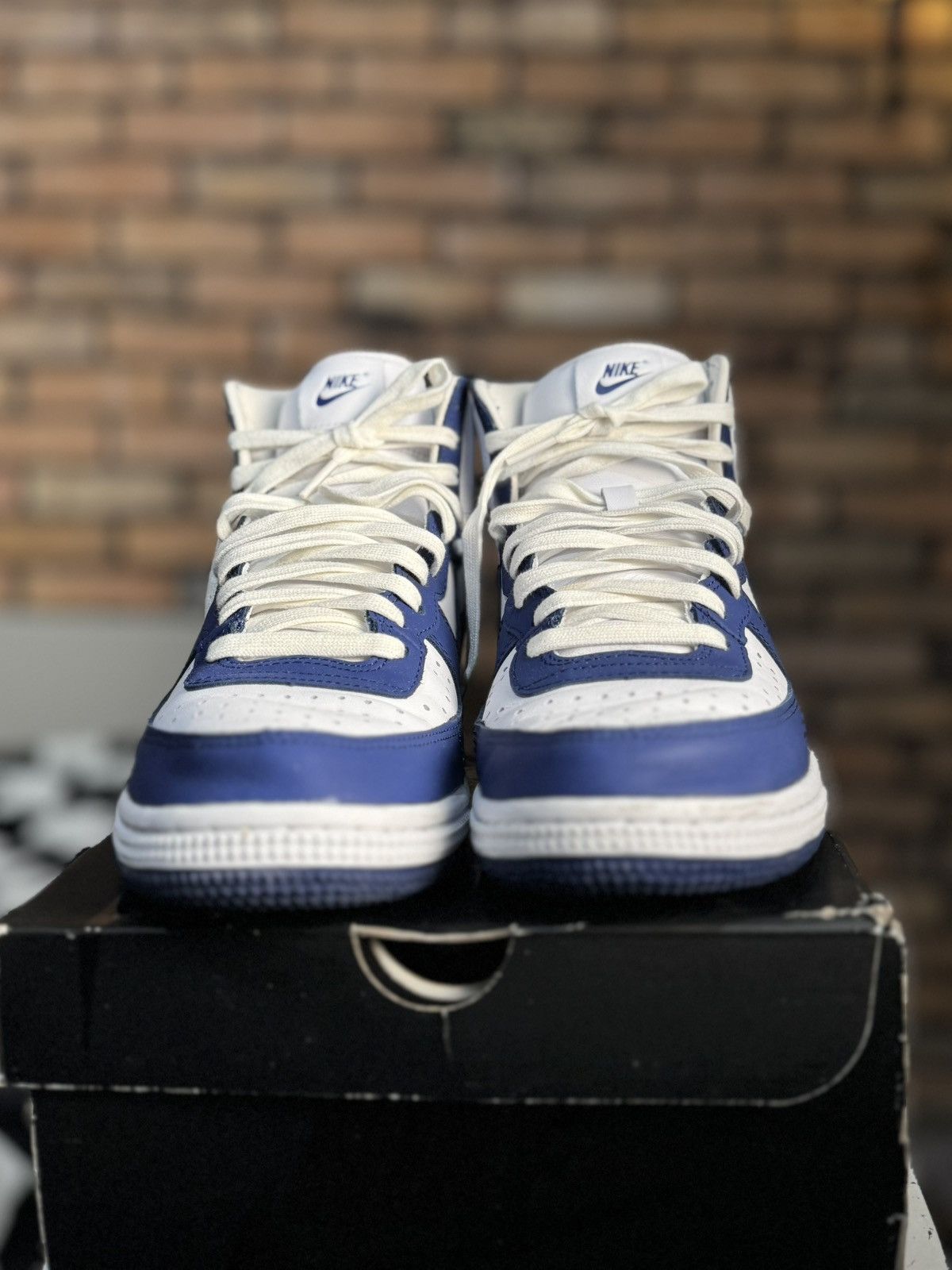 Comme des Garcons Homme Plus × Nike CDG NIKE DOVER STREET MARKET DSM TERMINATOR BLUE SNEAKERS Size US 10 / EU 43 - 7 Thumbnail