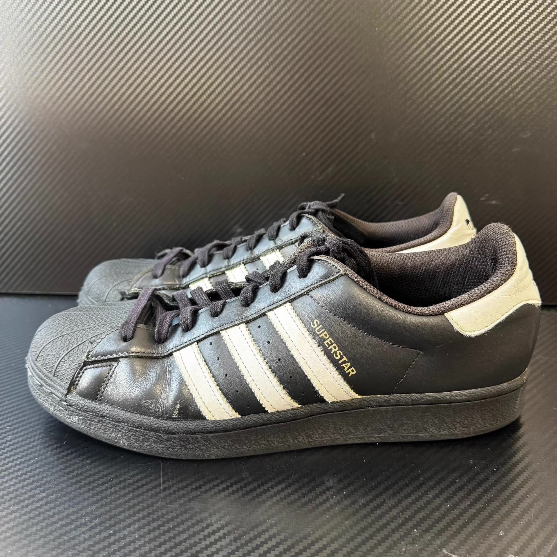 adidas gazelle silver green womens adidas Women's Superstar II Shoes, Size 7, Black/Black/White main image 1