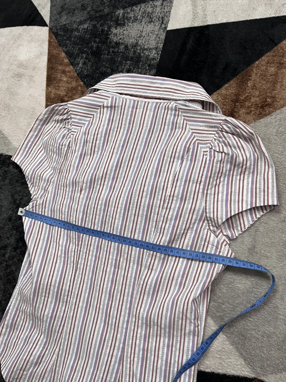 Vivienne Westwood Y2K Vivienne Westwood Fitted Bodice Stripe Shirts Theatrical Size M / US 6-8 / IT 42-44 - 6 Thumbnail