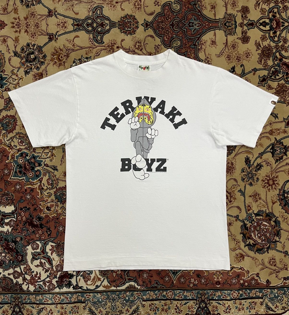 OG Bape Teriyaki Boyz Source Nigo Tiger Camo T-Shirt