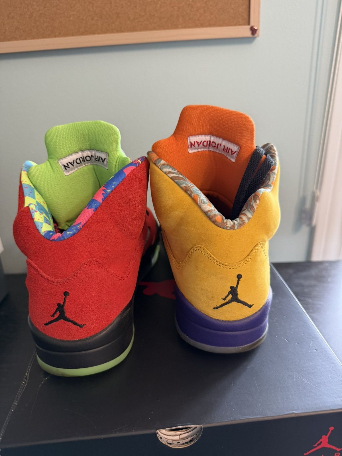 Jordan Brand Jordan 5 Retro “What The” Size US 9.5 / EU 42-43 - 4 Thumbnail