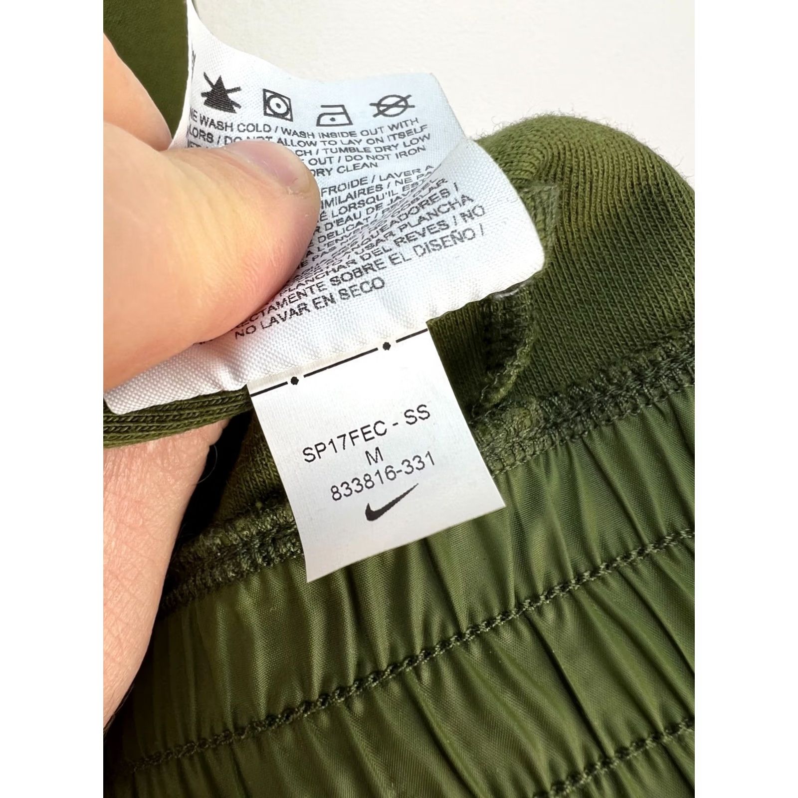 Nike Nike FC Jacket Track Jacket Men M Green Full Zip Sports Football Crowd FC Size US M / EU 48-50 / 2 - 6 Thumbnail