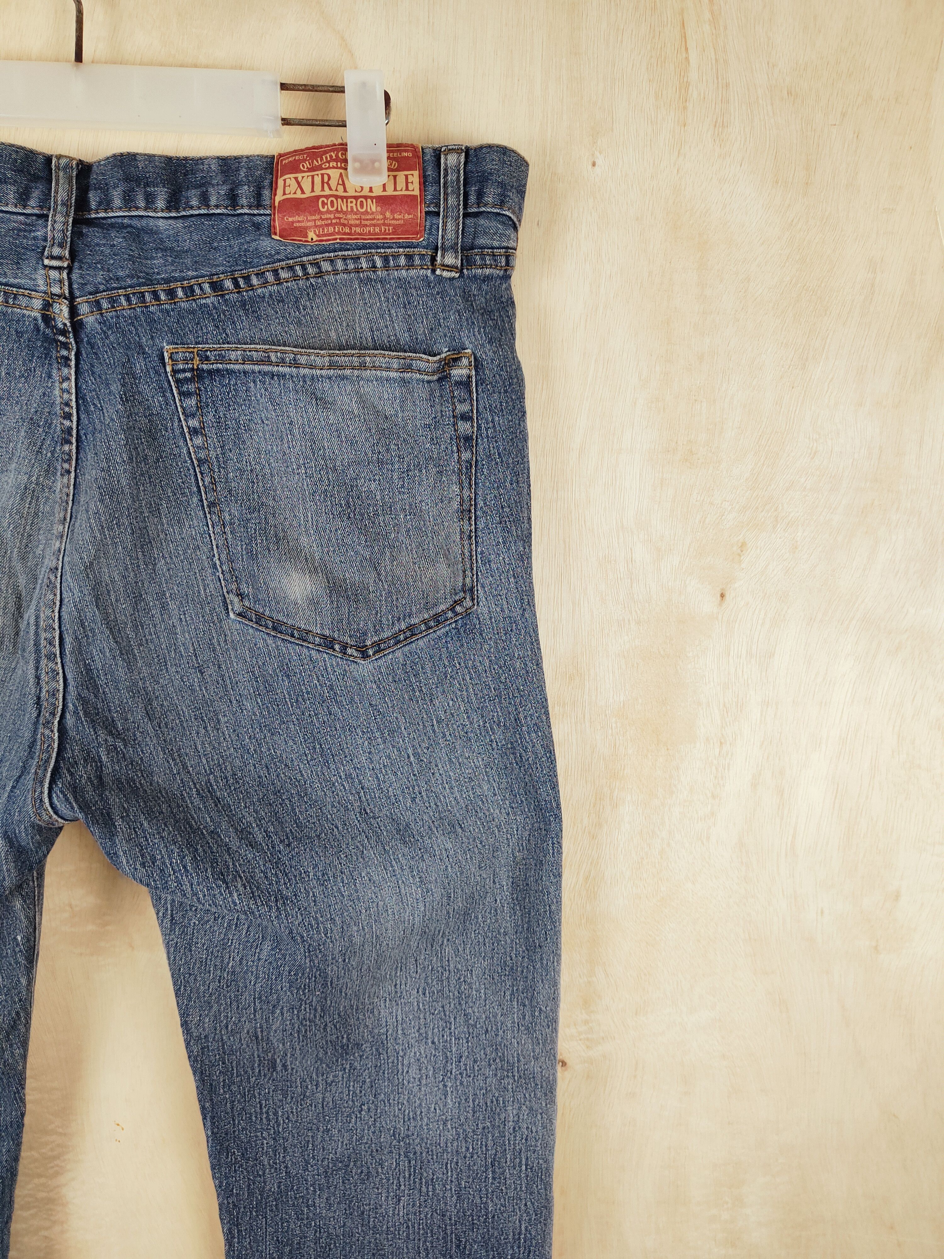 Japanese Brand Conron Blue Distressed Ripped Jeans #S2498 Size US 36 / EU 52 - 10 Thumbnail