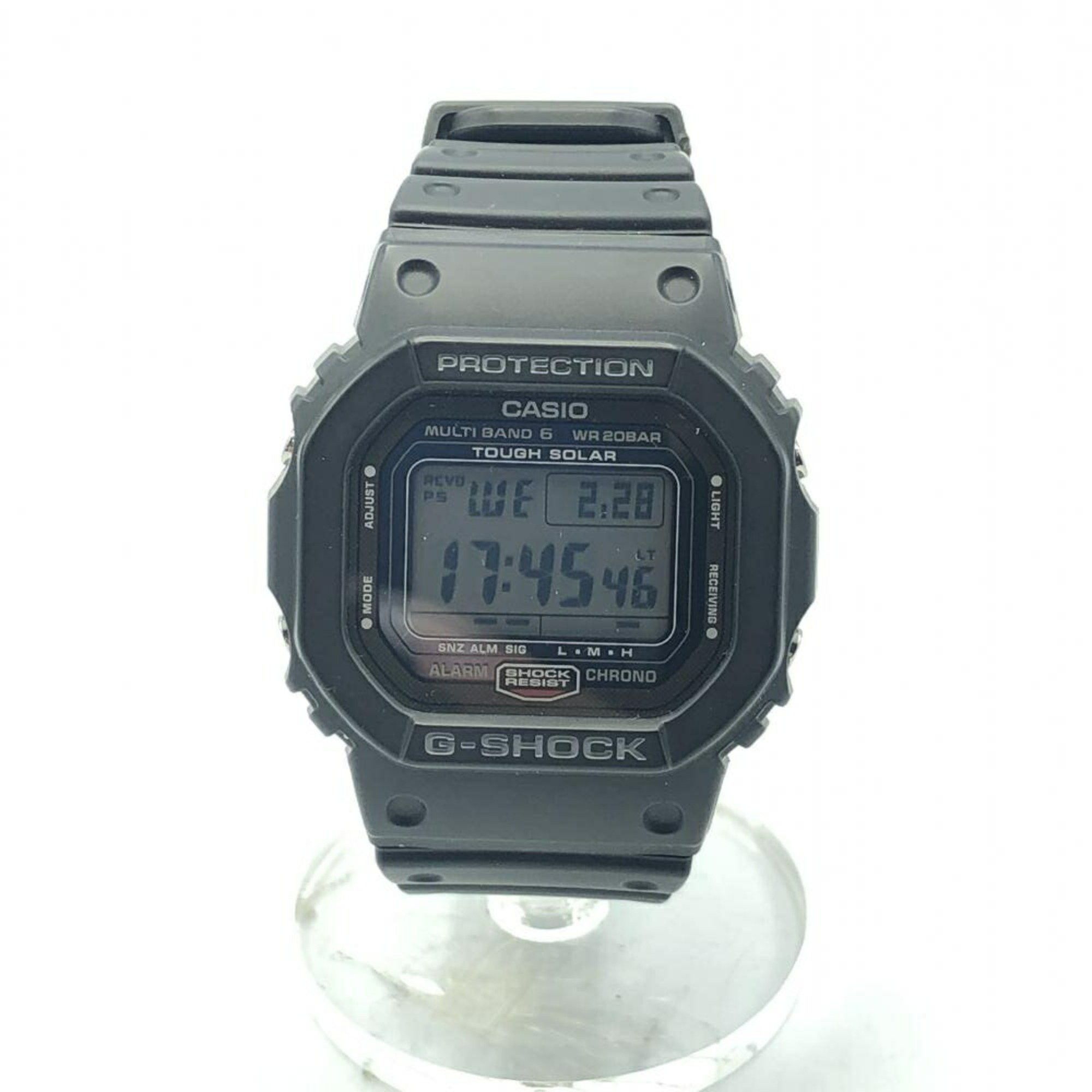 image of Casio G-Shock Watch Gw-5000U-1Jf 5600 Series Solar G-Shock, Women's