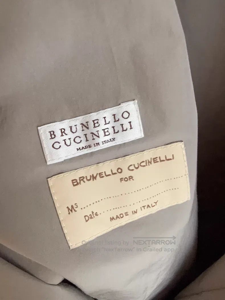 Brunello Cucinelli Brunello Cucinelli Trench Coat Size S / US 4 / IT 40 - 5 Thumbnail