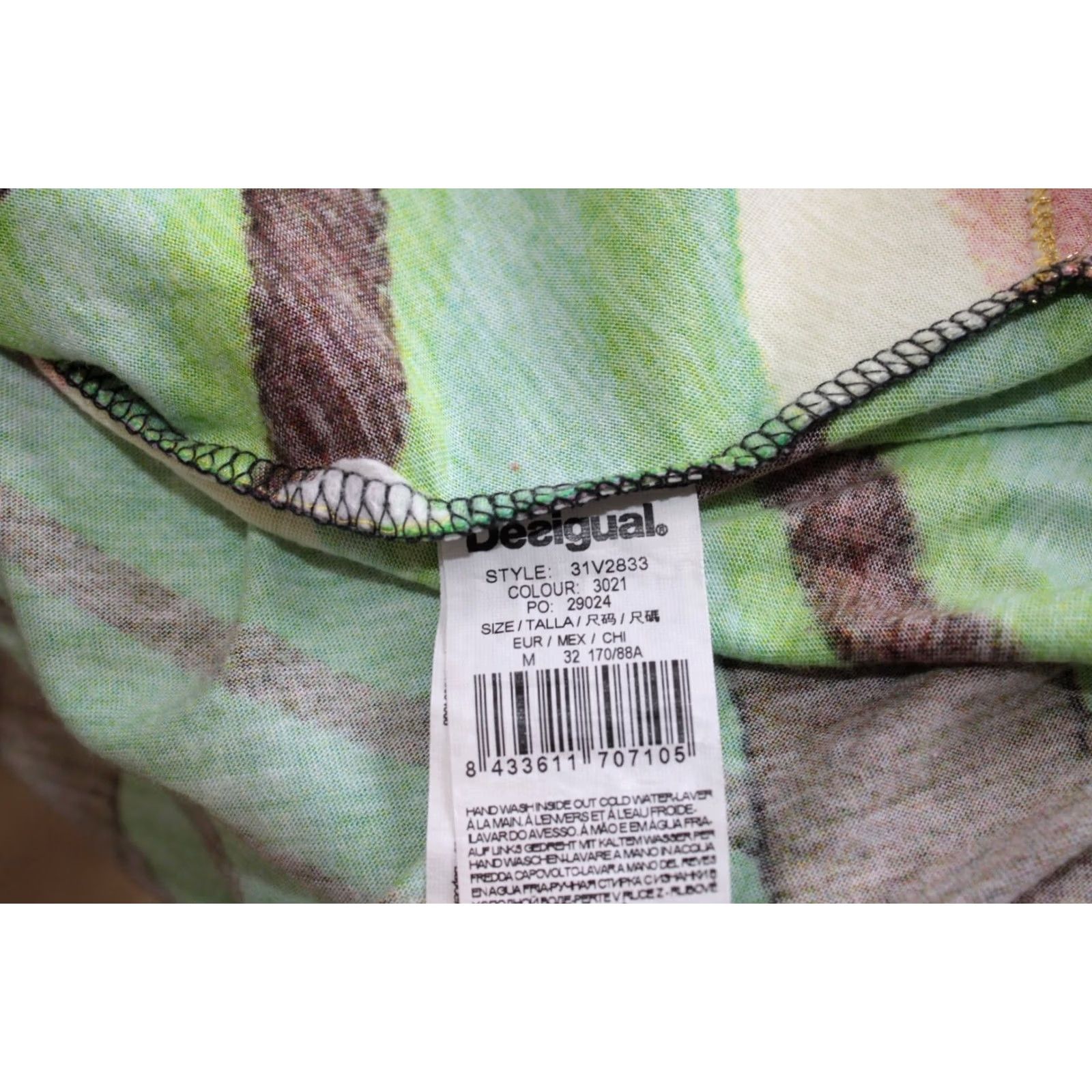 Desigual Desigual womens dress Multicoloured Size M (with defect) Size M / US 6-8 / IT 42-44 - 6 Thumbnail
