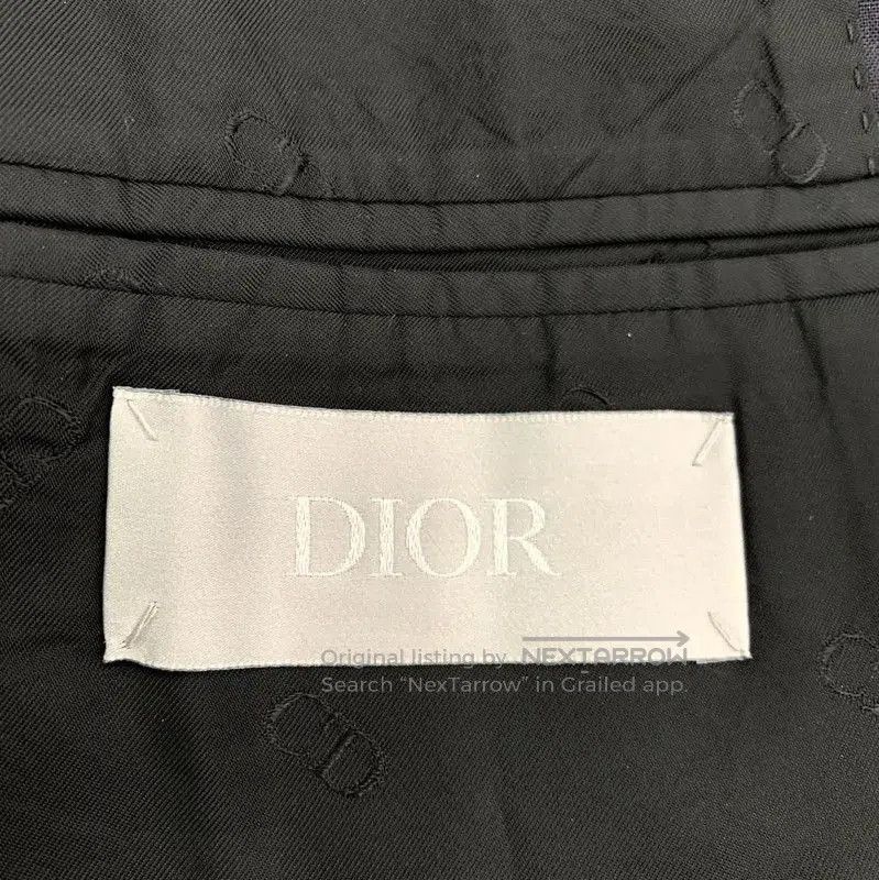 Dior Dior Men's Wool Navy Jacket with Unique Print . Size US S / EU 44-46 / 1 - 5 Thumbnail