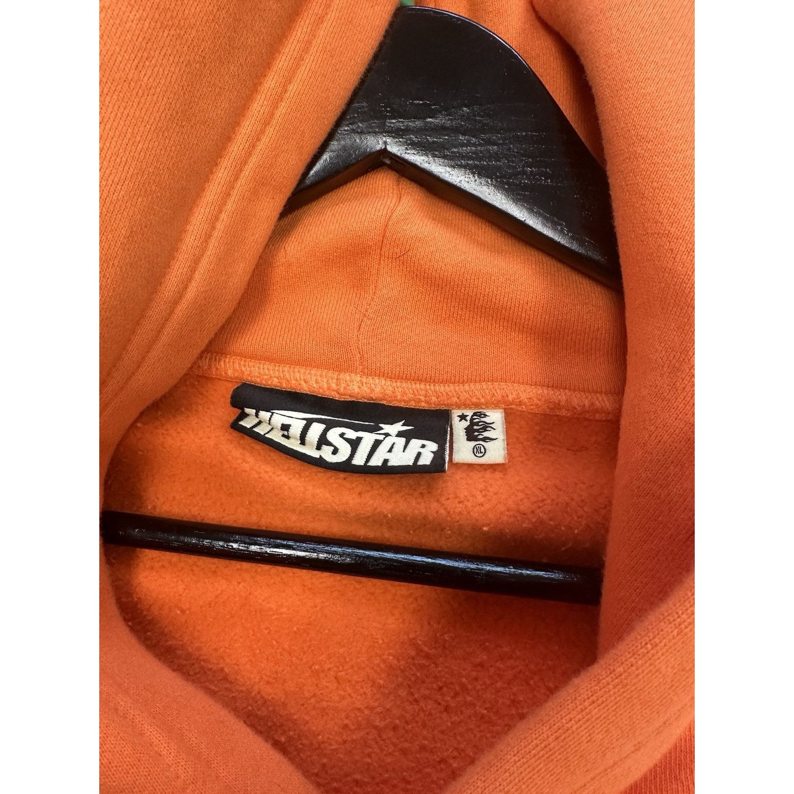 HELLSTAR Size XL - Hellstar Fire Orange Hoodie Size US XL / EU 56 / 4 - 5 Thumbnail