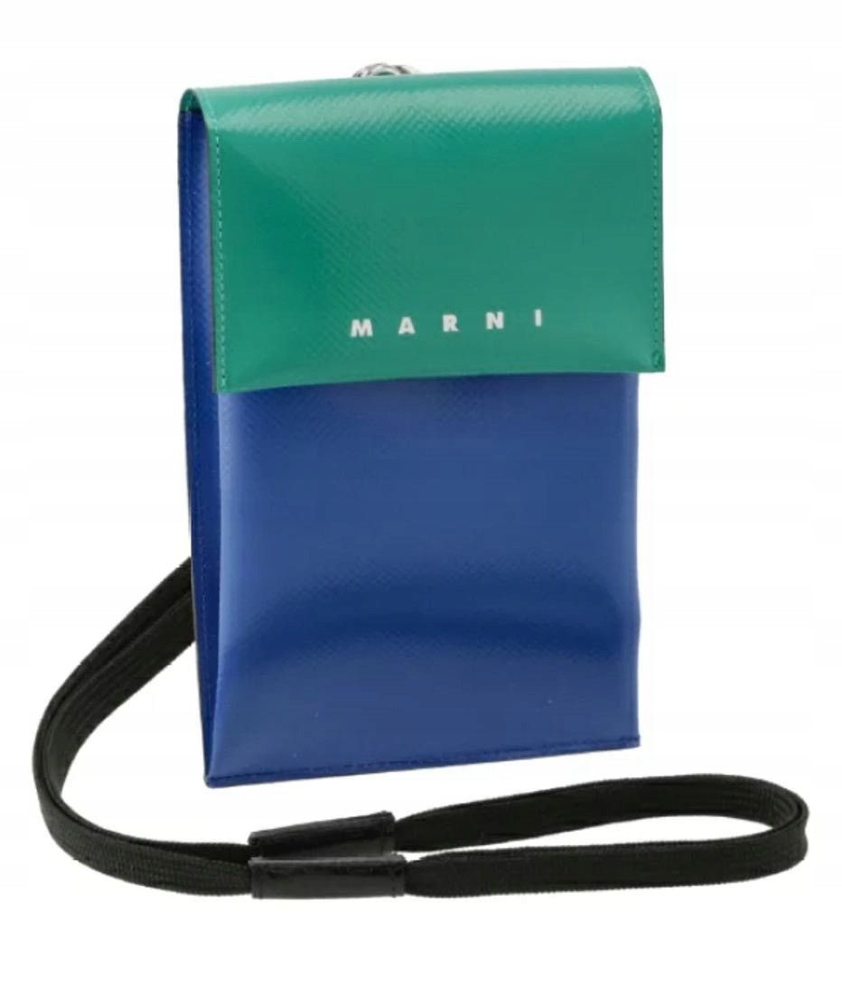 Marni !DS! SS22 Marni Tribeca Two Tones Blue Green Phone Case Size ONE SIZE - 2 Thumbnail
