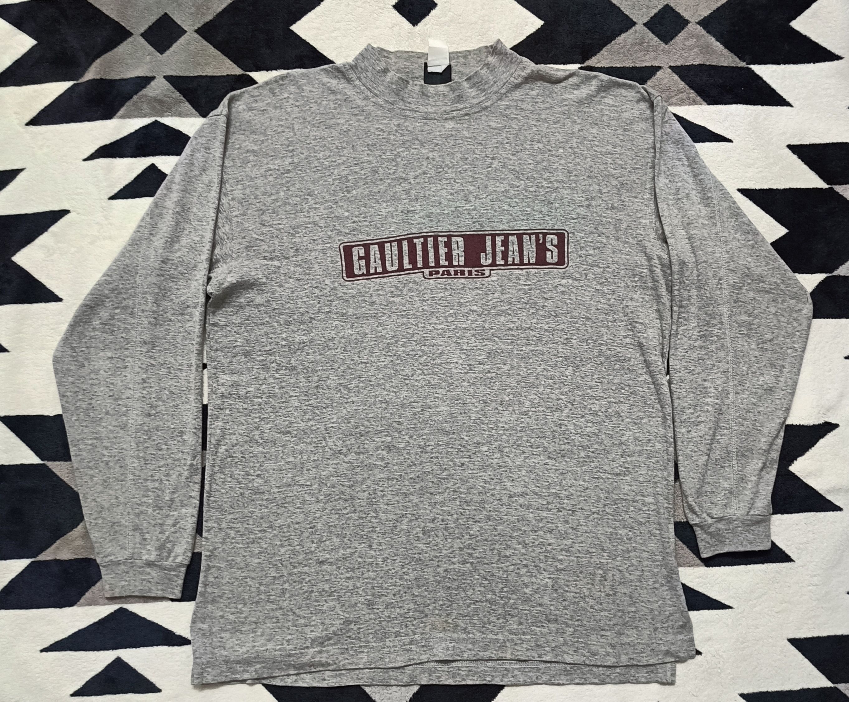 Jean Paul Gaultier 🔥🔥Rare Vintage Jean Paul Guiltier Long Sleeve Tee Size US L / EU 52-54 / 3 - 3 Thumbnail