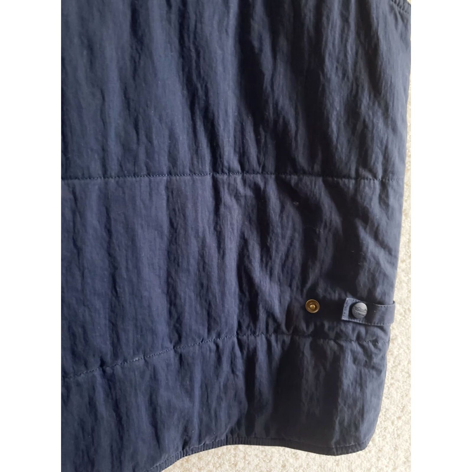 Vintage VINTAGE L.L. Bean Vest Windbreaker Full Zip Blue Green Interior L Mens Regular Size L Reg. Size US L / EU 52-54 / 3 - 7 Thumbnail