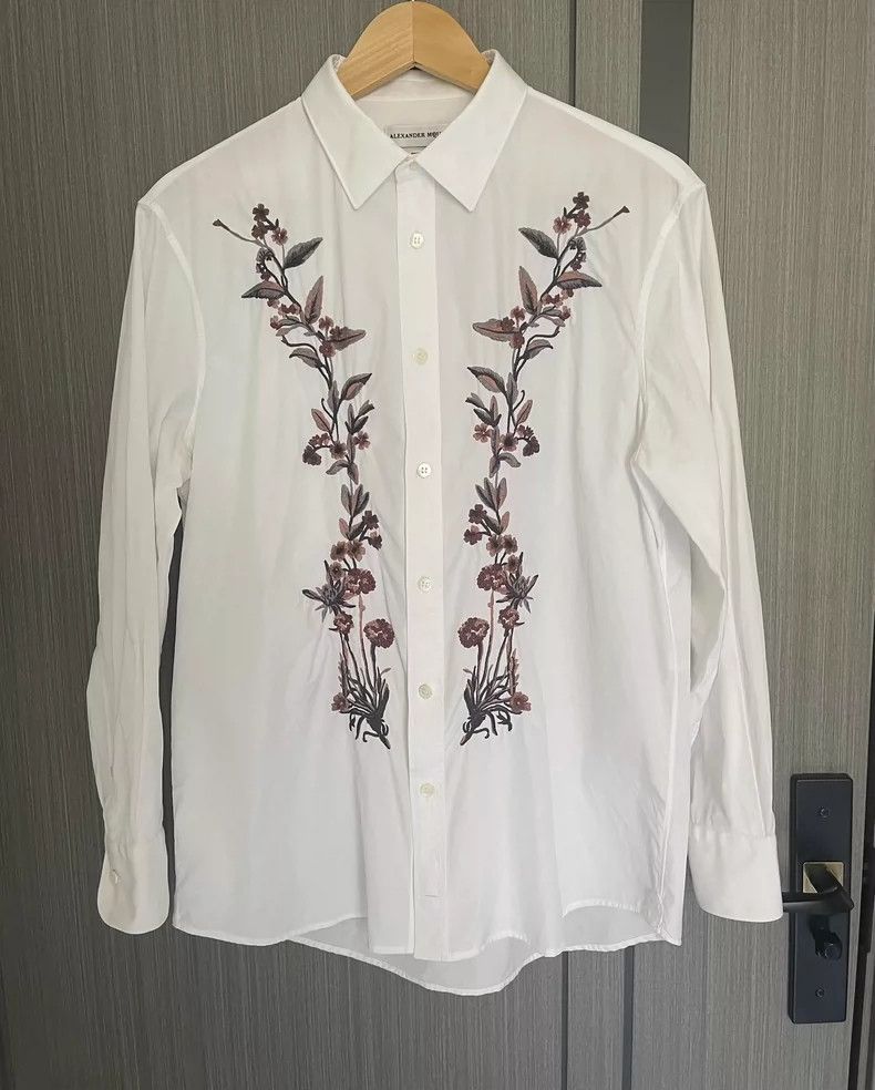 Alexander McQueen Alexander McQUEEN size 16 Runway - style shirt Size US XL / EU 56 / 4 - 1 Thumbnail