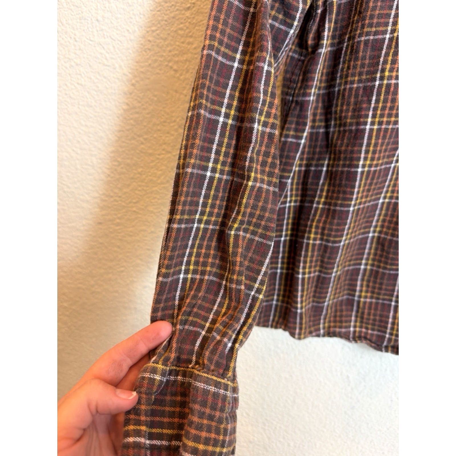 Cody James **Cody James Mens Large Brown Plaid Flannel Shirt** User: Cody James Mens Large Brown Plaid Flannel Shirt Size US L / EU 52-54 / 3 - 2 Thumbnail