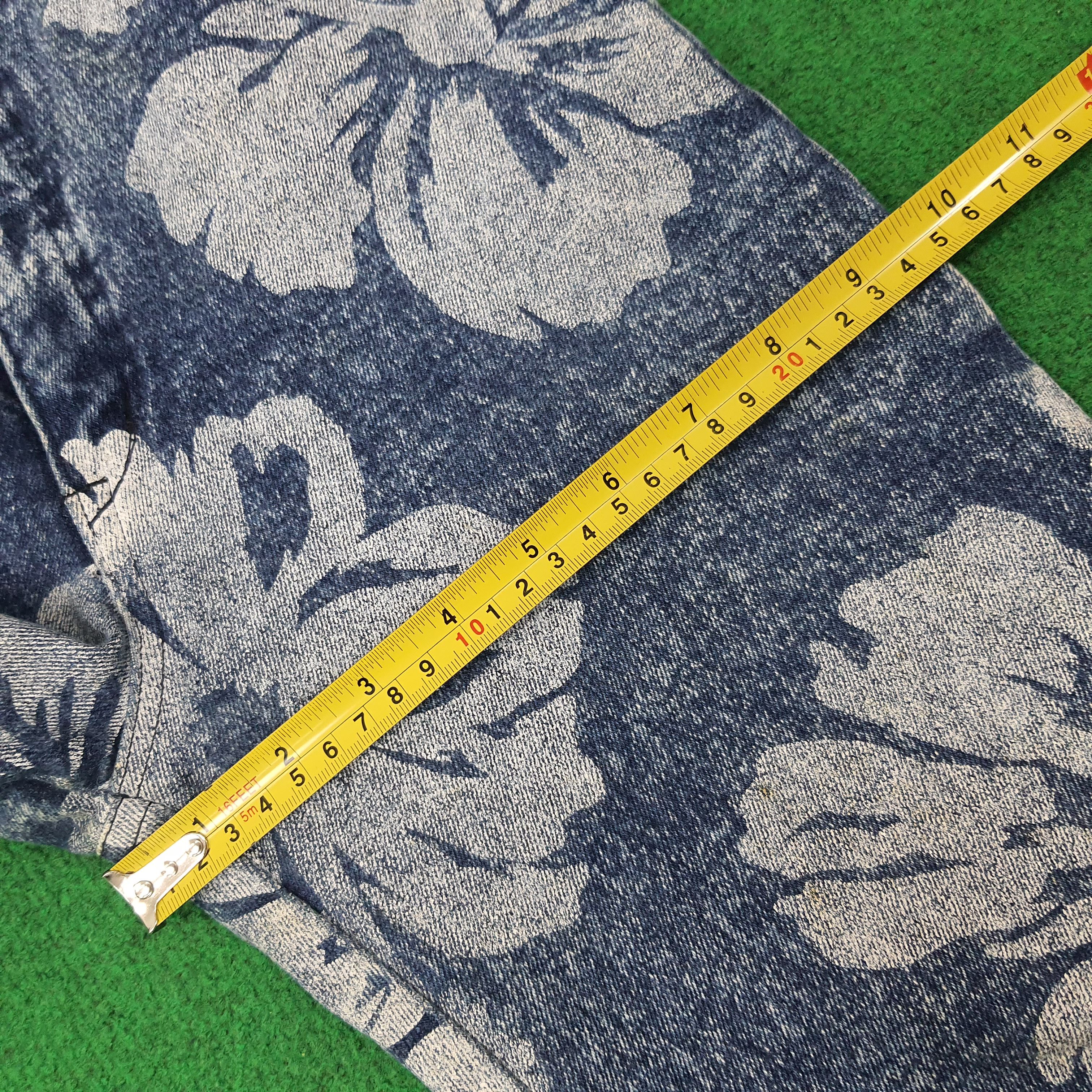 Japanese Brand Vinatge Ryu Sports Full Art Jeans C258N26 Size 23" - 11 Thumbnail