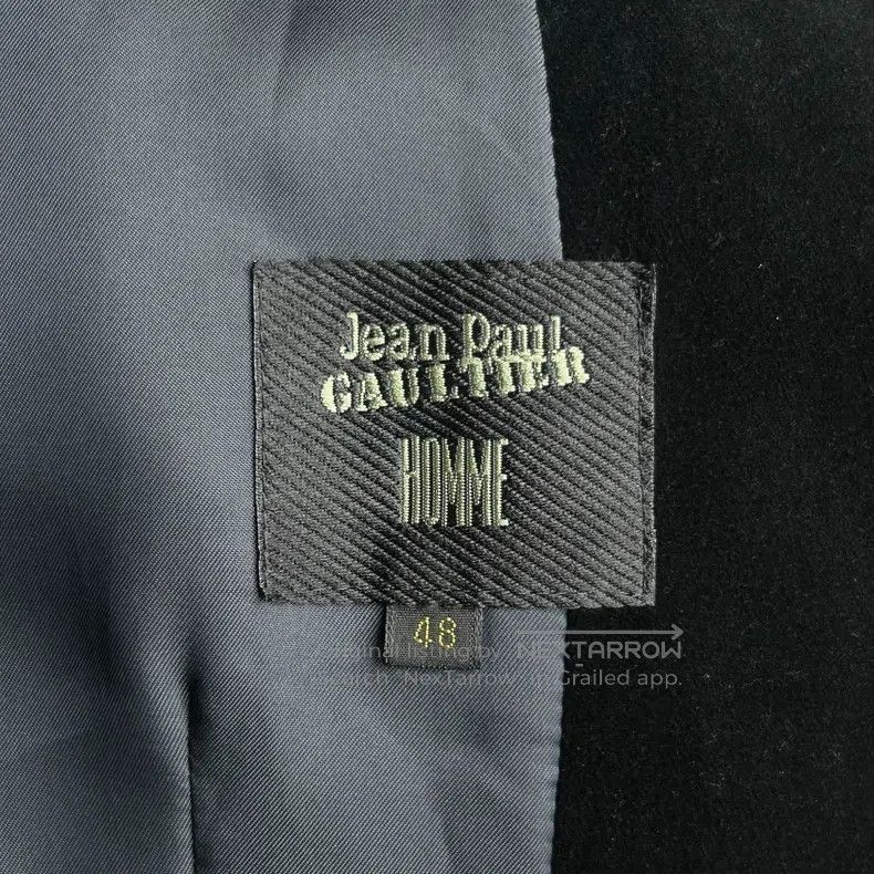 Jean Paul Gaultier Jean Paul Gaultier Velvet Slant Front Coat Size US M / EU 48-50 / 2 - 7 Thumbnail