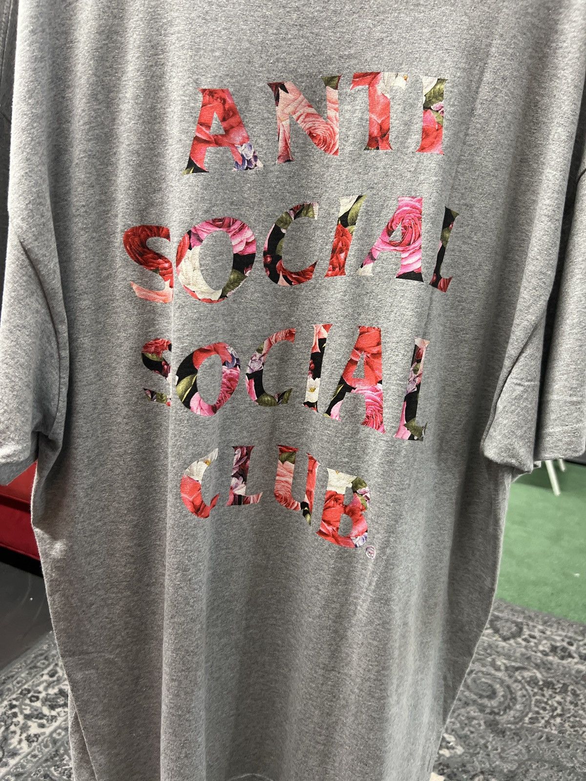 Anti Social Social Club Anti Social Social Club Bed Tee Grey Size US XXL / EU 58 / 5 - 3 Thumbnail