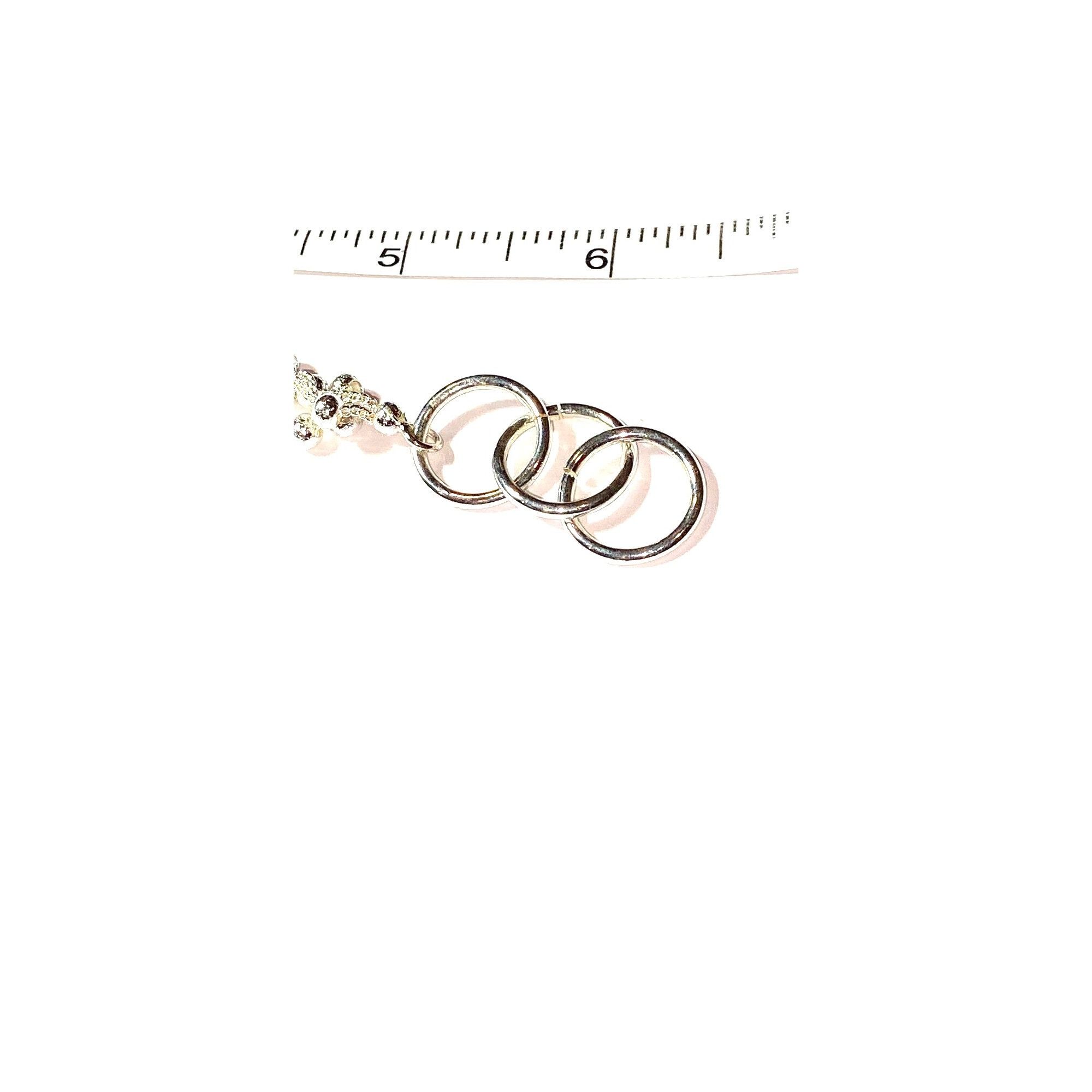 Other Sterling Silver Multi-Strand Bracelet W/Toggle Closure,Inter Size ONE SIZE - 5 Thumbnail