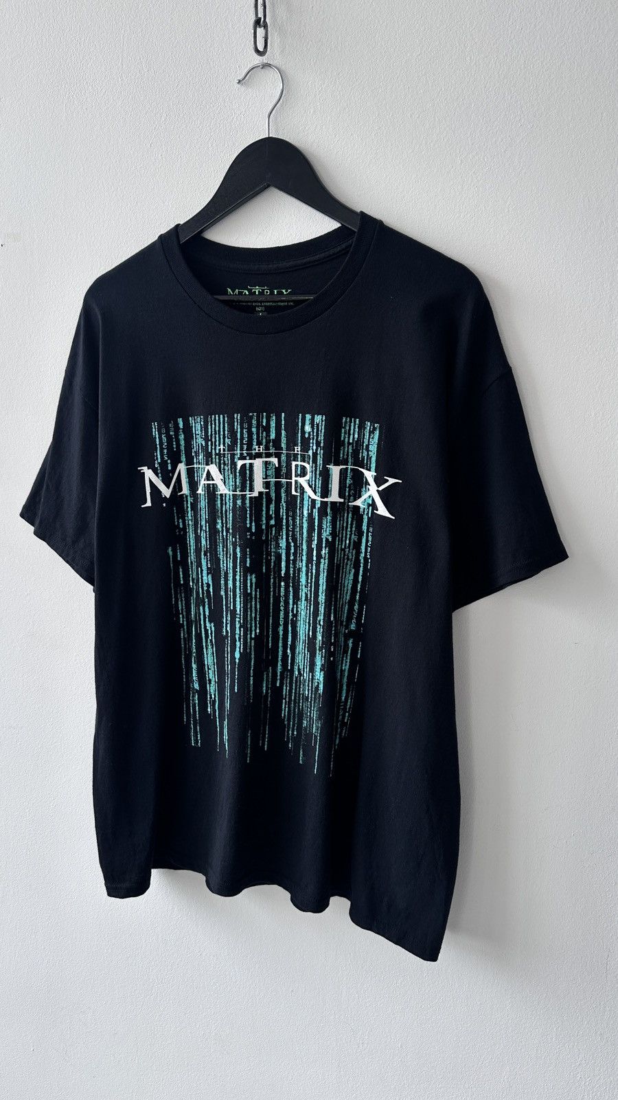 Other The Matrix Glitch Digital Rain Graphic Tee Shirt Y2K Movie Size US L / EU 52-54 / 3 - 3 Thumbnail