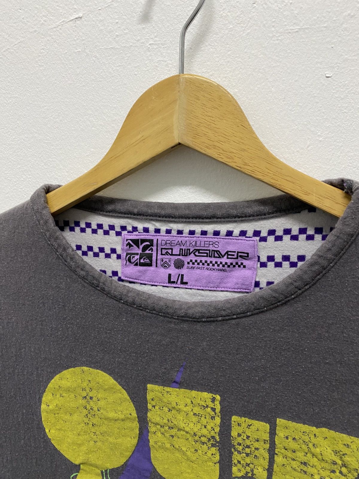 Quicksilver × Quiksilver × Vintage Vintage Quiksilver Cyberpunk Girl Sweatshirt Size US L / EU 52-54 / 3 - 5 Thumbnail