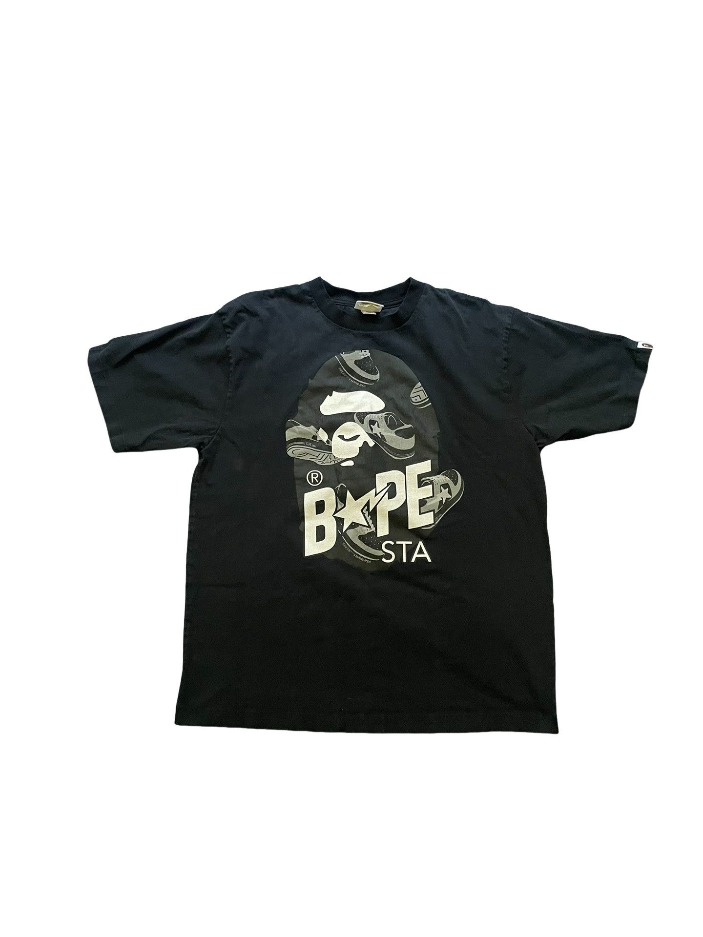 Bape A Bathing Ape Bape Sta Graphic T-Shirt Size M Size US M / EU 48-50 / 2 - 1 Thumbnail