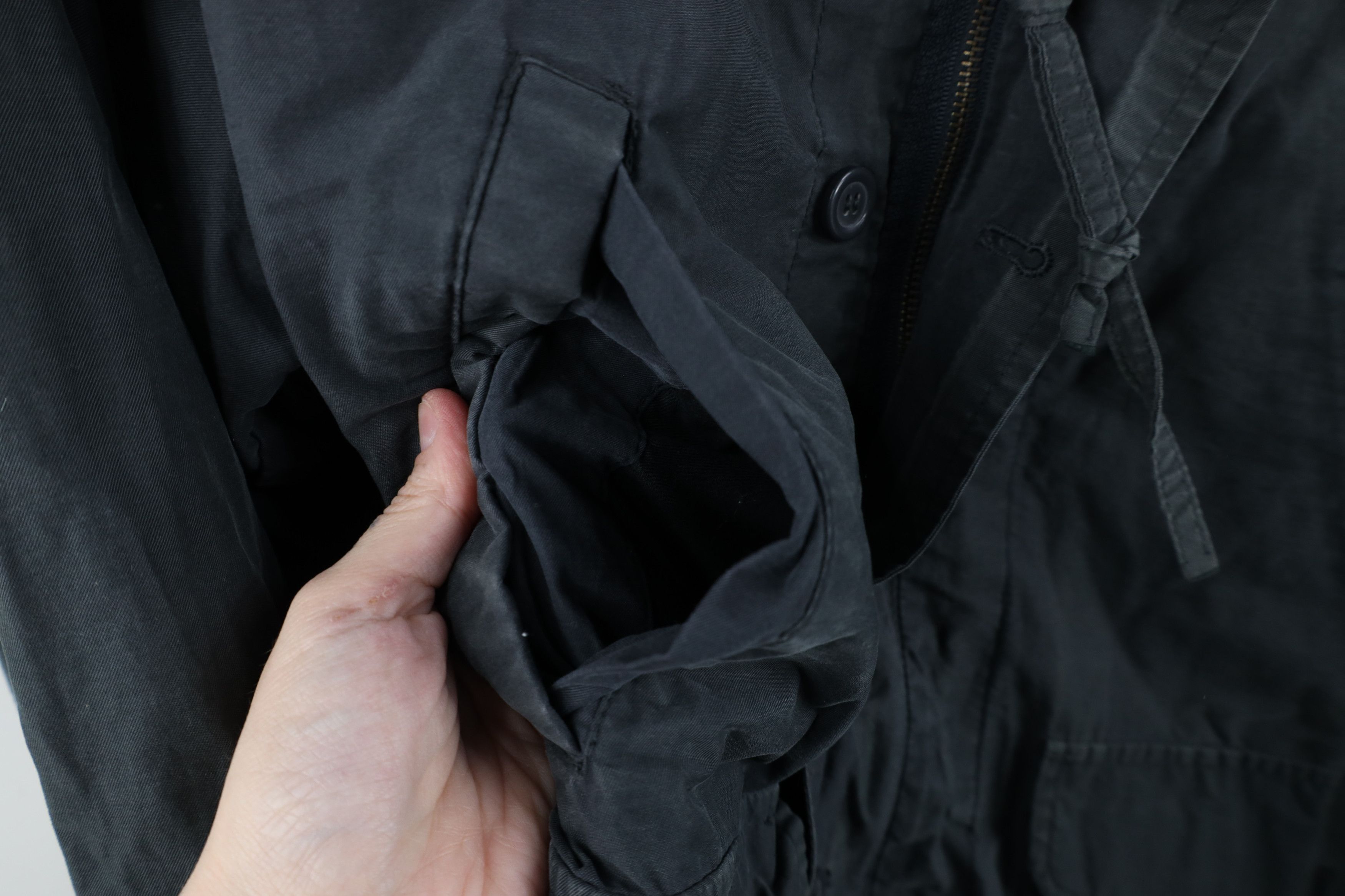 Gap × Vintage Vintage 90s Gap Lined Hooded Military Field Parka Jacket Size US XS / EU 42 / 0 - 4 Thumbnail