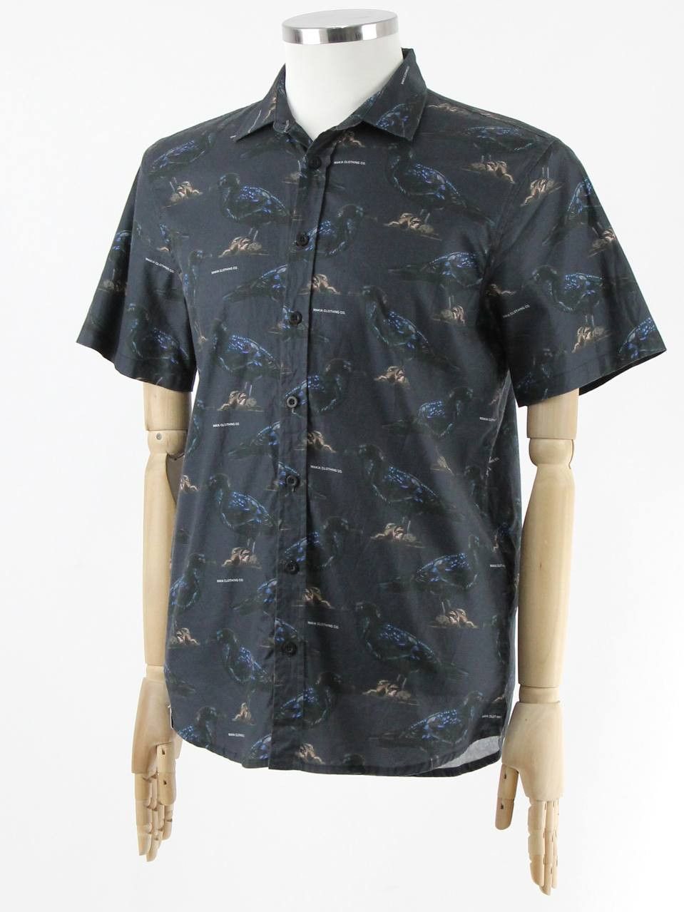 Makia MAKIA Regular print shirt with short sleeves Size US M / EU 48-50 / 2 - 2 Thumbnail