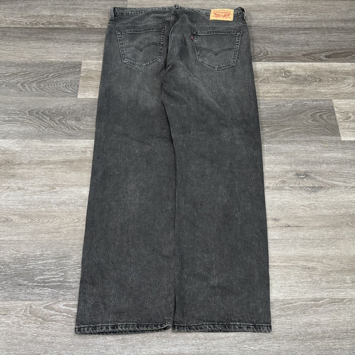 Levi's × StraightFaded × Vintage Perfect Vintage y2k Levi’s 569 faded black baggy jeans Size US 38 / EU 54 - 1 Thumbnail