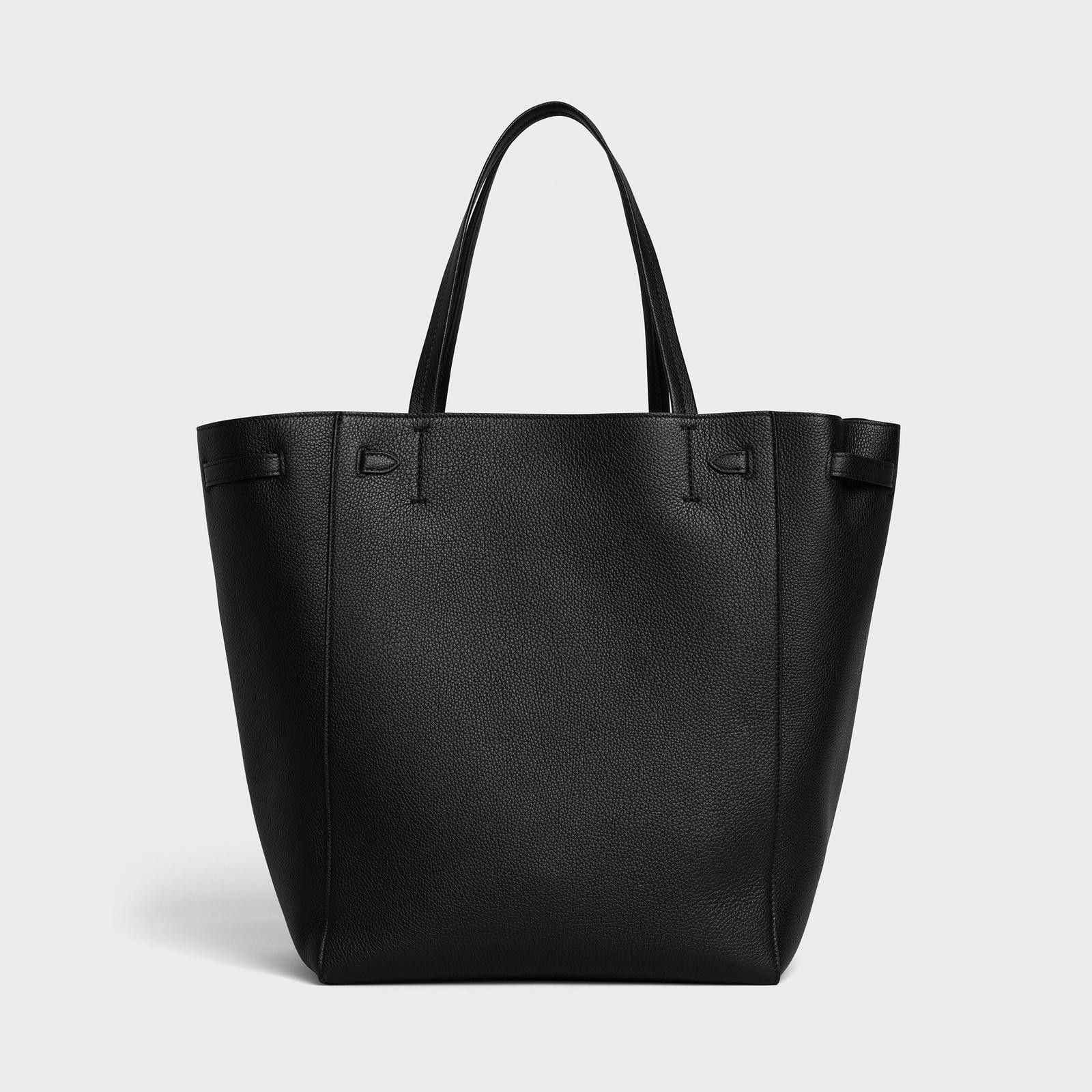 Celine o1bcso1str1024 Size: OS / Cabas Medium Tote Bag in Black Size ONE SIZE - 3 Thumbnail