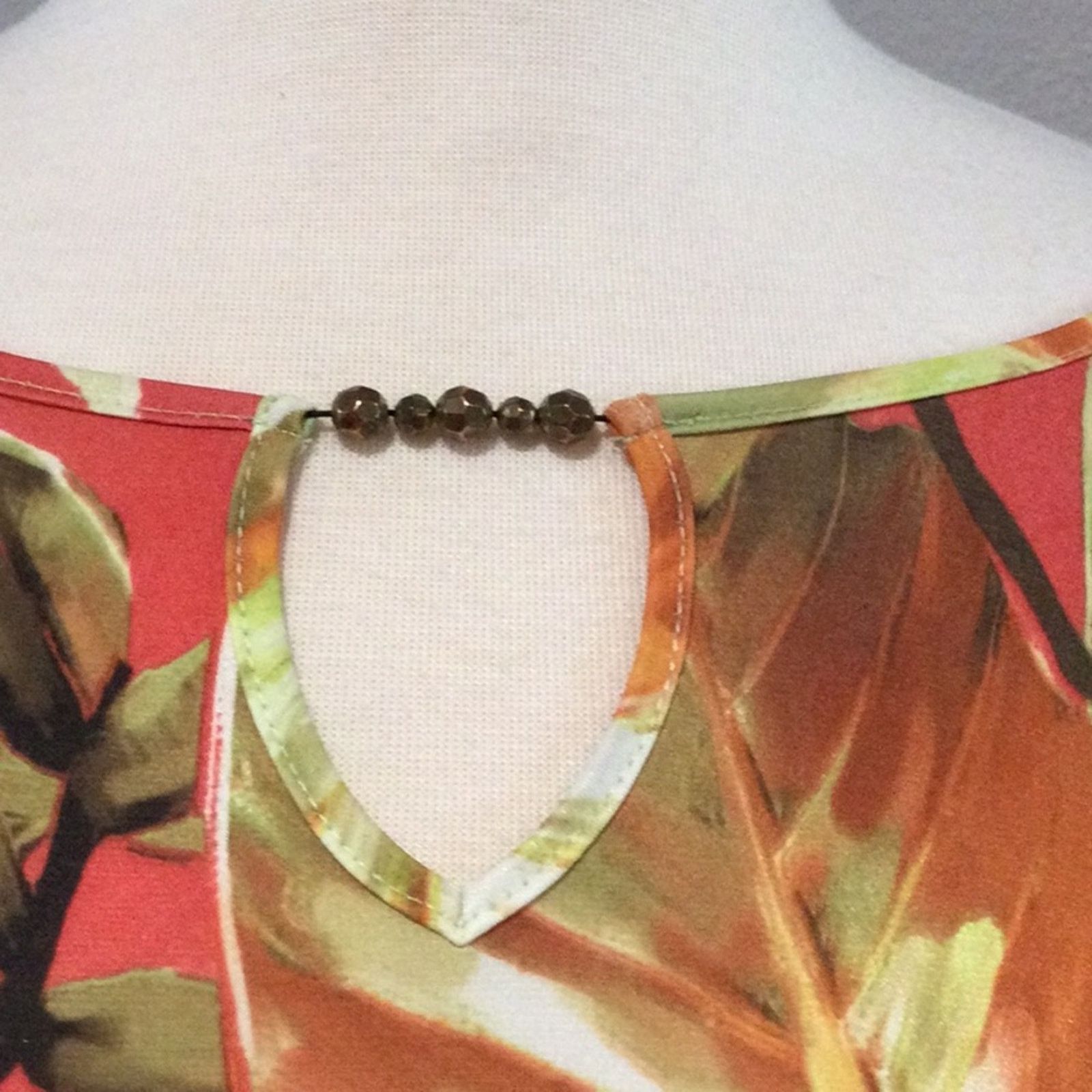 Other Alfred Dunner Cutout Sleeve Keyhole Neck Blouse XL Size XL / US 12-14 / IT 48-50 - 4 Thumbnail