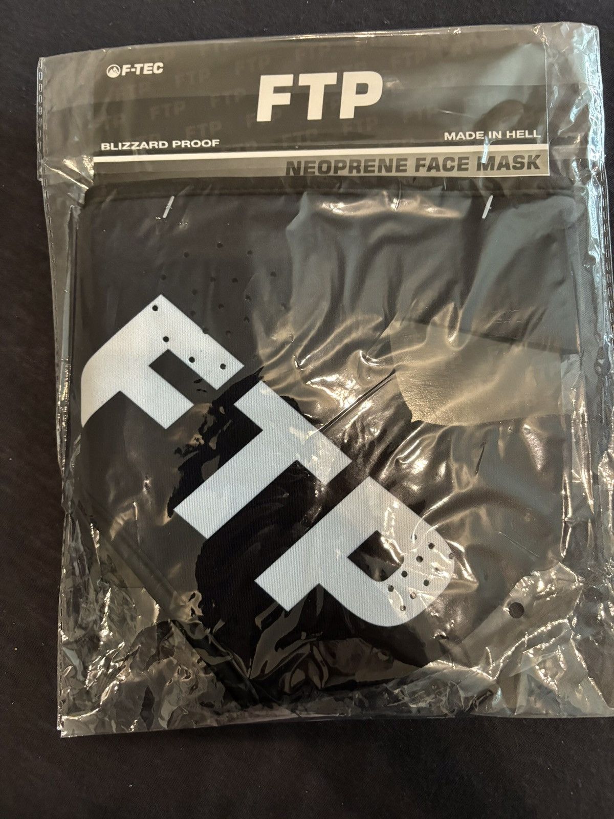 Fuck The Population FTP F-Tec Face Mask Set (2 pieces) Size ONE SIZE - 1 Thumbnail
