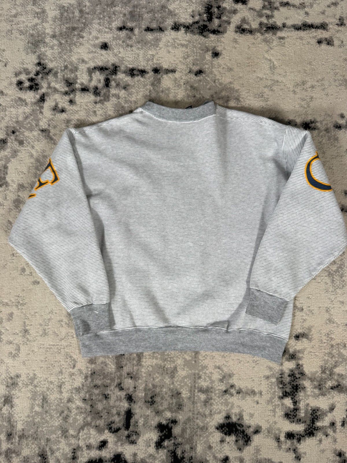 Vintage Vintage 90s Made in USA Chesapeake Striped Sweatshirt Size US M / EU 48-50 / 2 - 2 Thumbnail