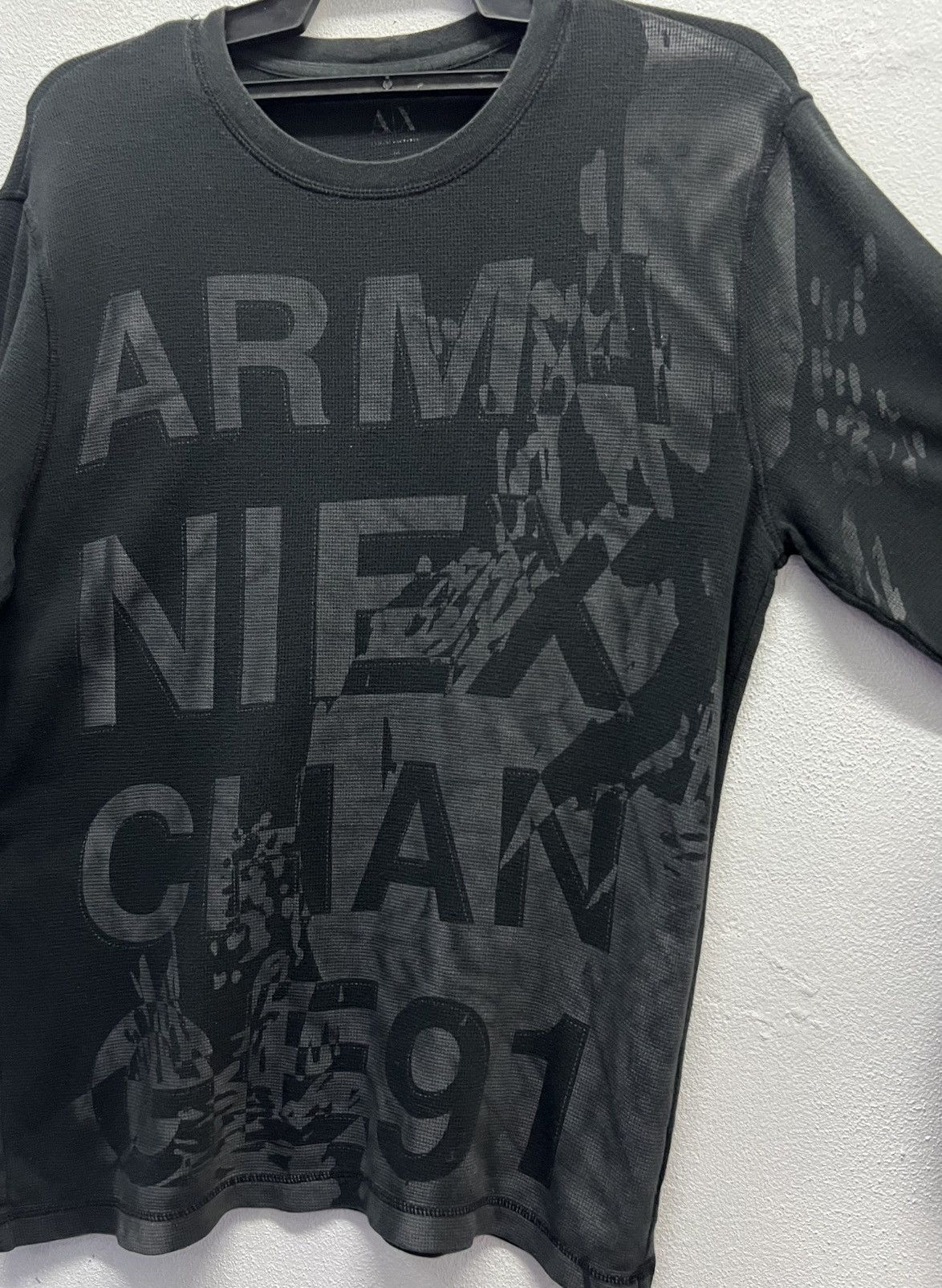 Armani Exchange × Vintage VINTAGE ARMANI EXCHANGE LONG SLEEVE SHIRT Size US M / EU 48-50 / 2 - 3 Thumbnail