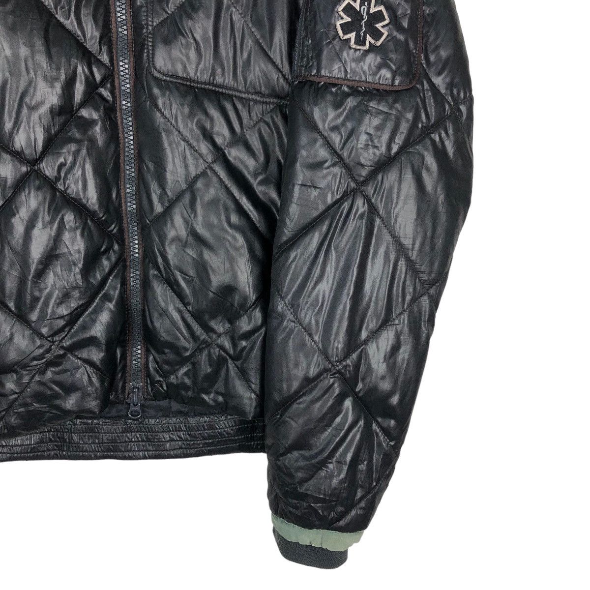 Avirex 🔥Vintage Light Puffer Down Biker Jacket Avirex Full Patches Size US L / EU 52-54 / 3 - 5 Thumbnail
