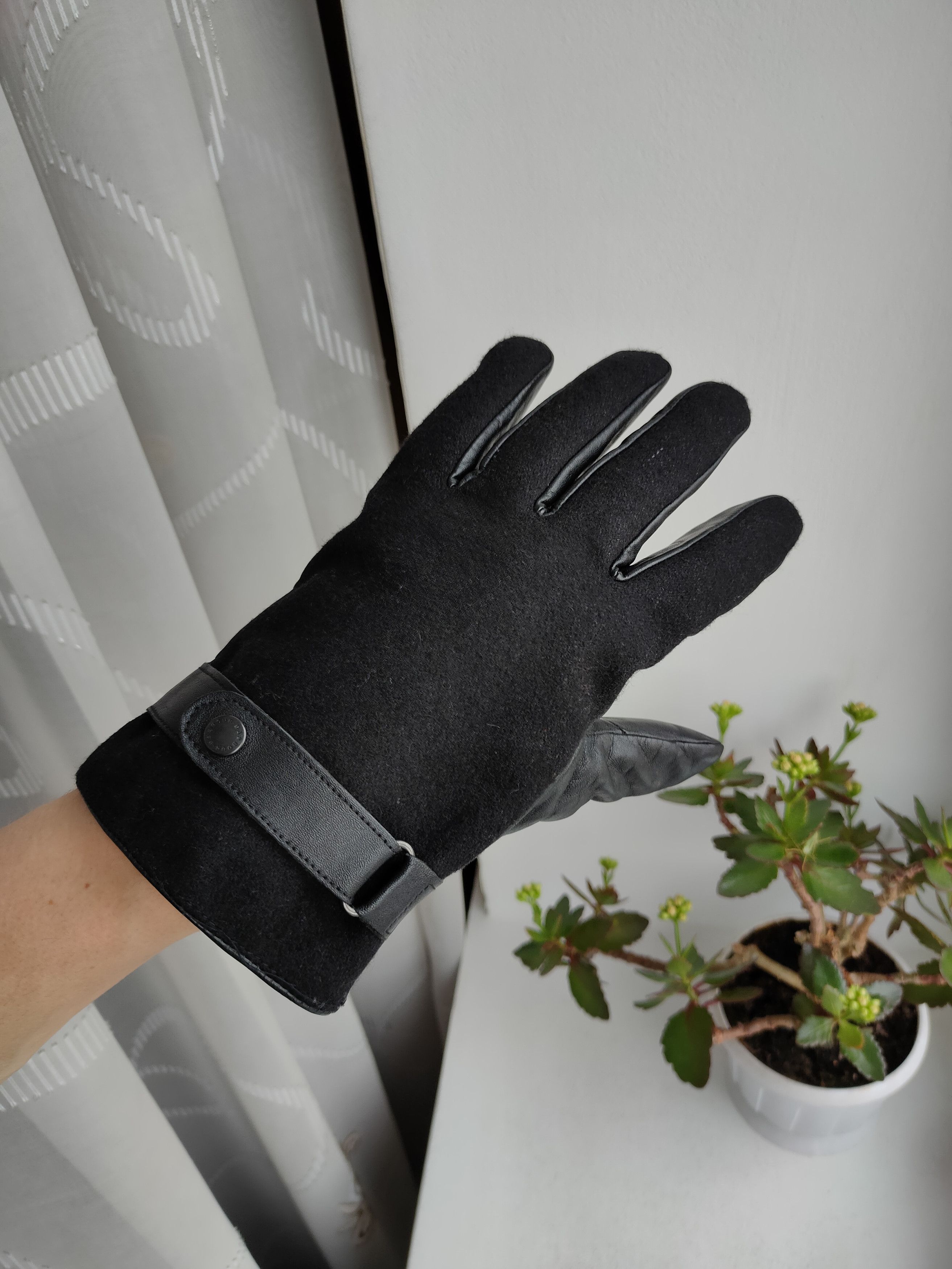 Barbour Barbour leather gloves barbour woolen gloves L-XL Size ONE SIZE - 11 Thumbnail