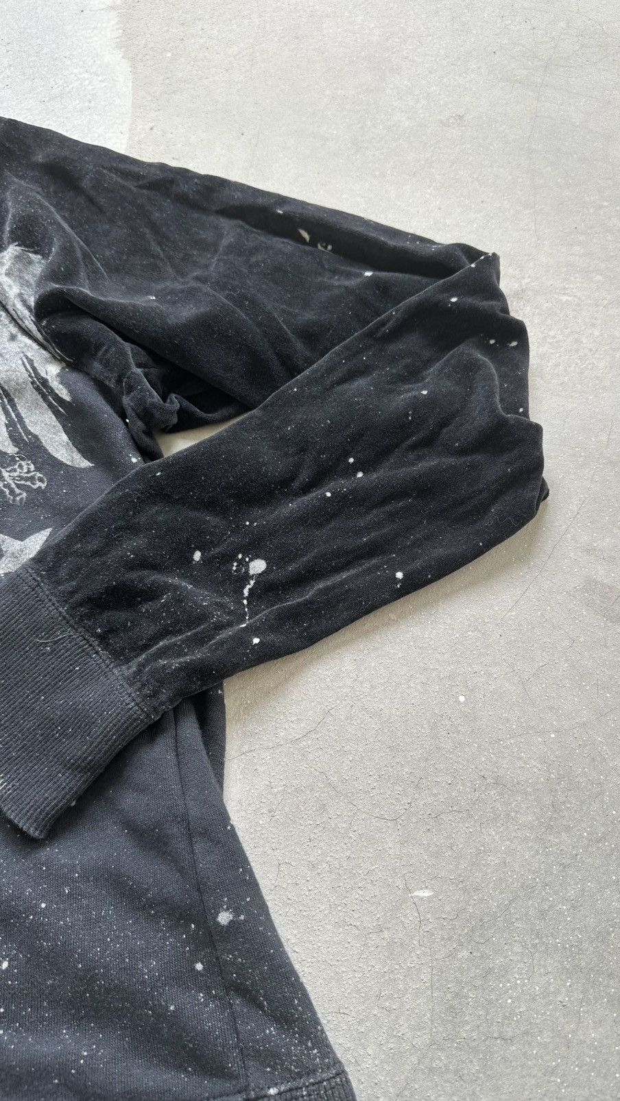 Japanese Brand × Mostly Heard Rarely Seen VINTAGE D.O.A HN+DIE ARTISAN PUNK MINK FUR HOODIE SWEATER Size US M / EU 48-50 / 2 - 4 Thumbnail