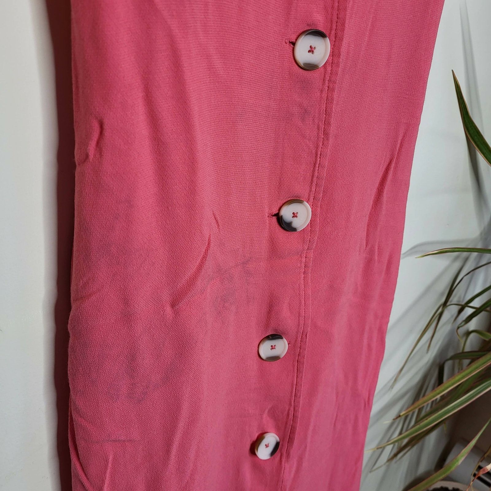 BB Dakota BB Dakota Ruffle Sleeve Midi Dress - Pink Size S / US 4 / IT 40 - 3 Thumbnail