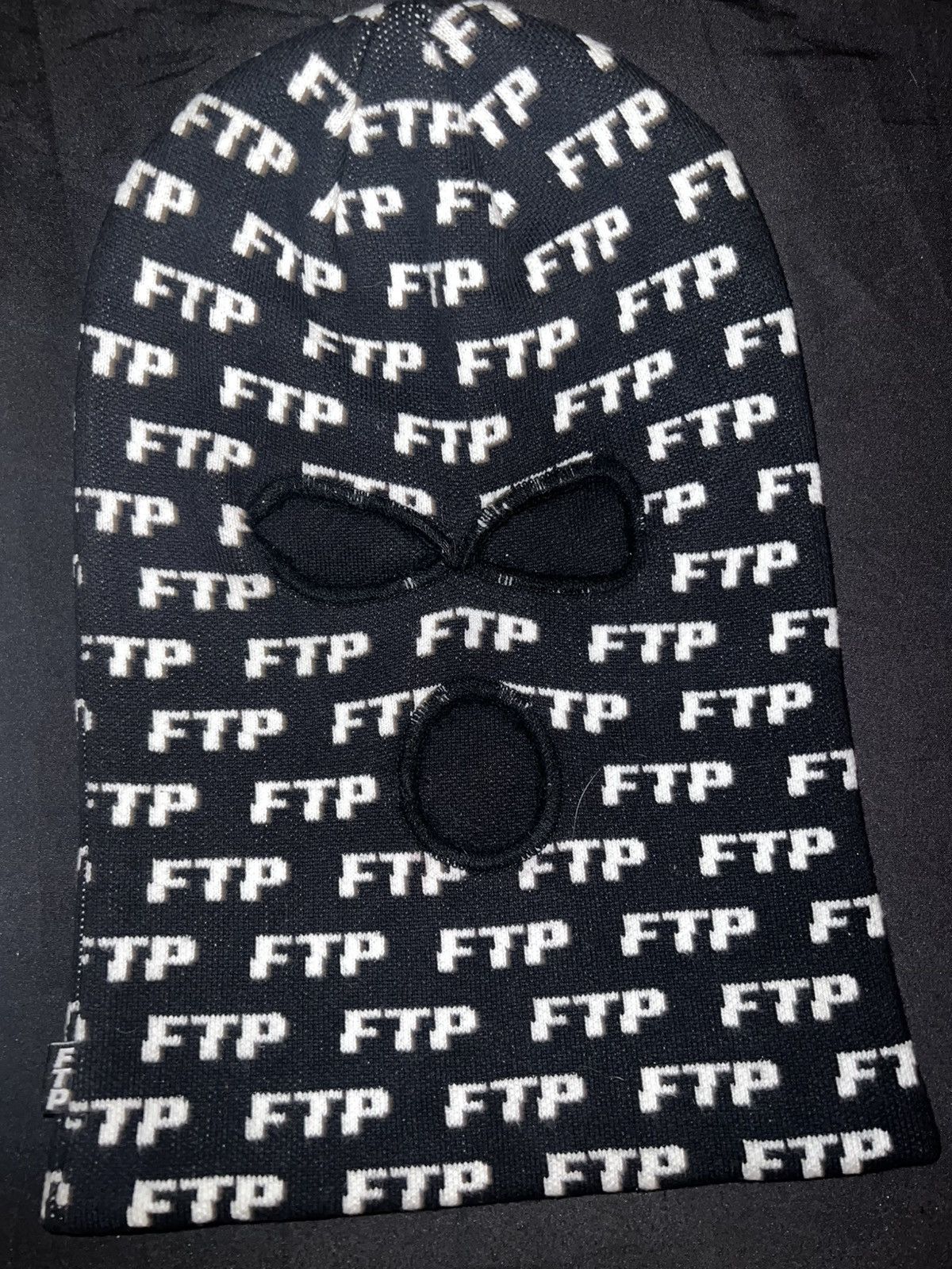 Fuck The Population FTP Ski Mask black and white Size ONE SIZE - 2 Thumbnail