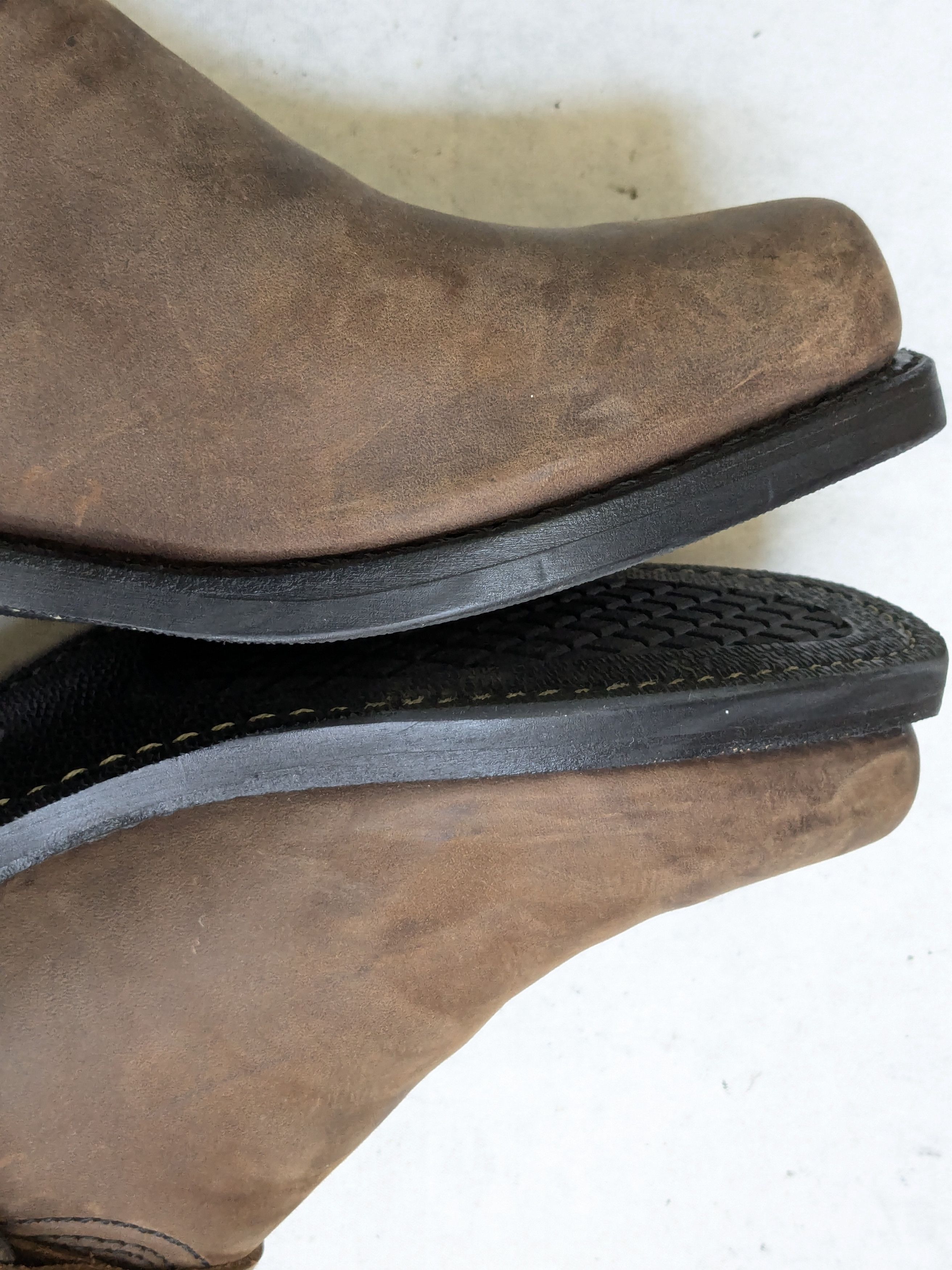 Frye Frye Harness Brown Leather 11.5 M Leather Buckle Size US 11.5 / EU 44-45 - 13 Thumbnail