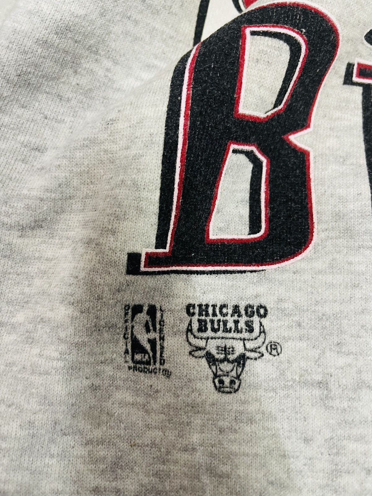 NBA × Vintage Vintage Chicago Bulls by Logo 7 Sweatshirt Size US L / EU 52-54 / 3 - 8 Thumbnail