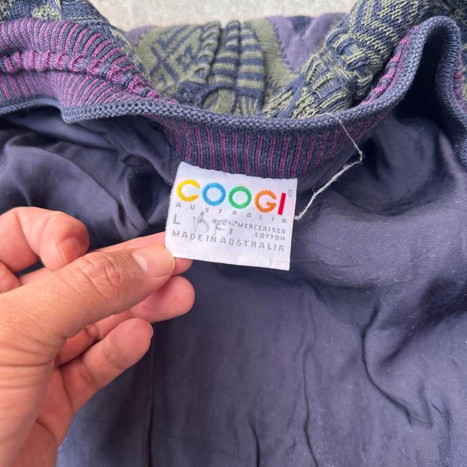 Coogi × Vintage Vintage Coogi Sweater Size US L / EU 52-54 / 3 - 5 Thumbnail