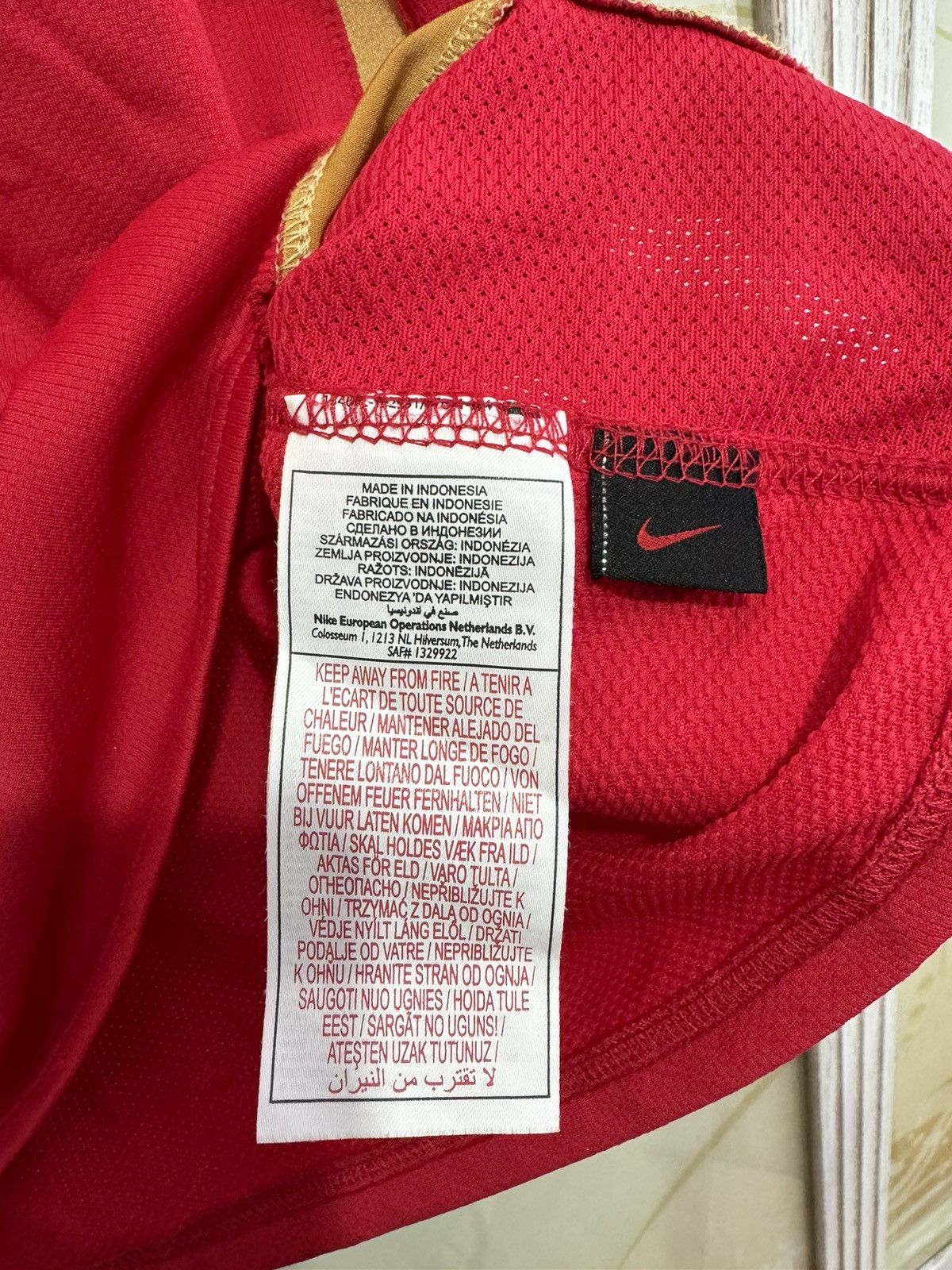 Nike × Vintage Vintage Arsenal 2007-2008 Home Soccer Jersey Football Kit Size US XL / EU 56 / 4 - 9 Thumbnail