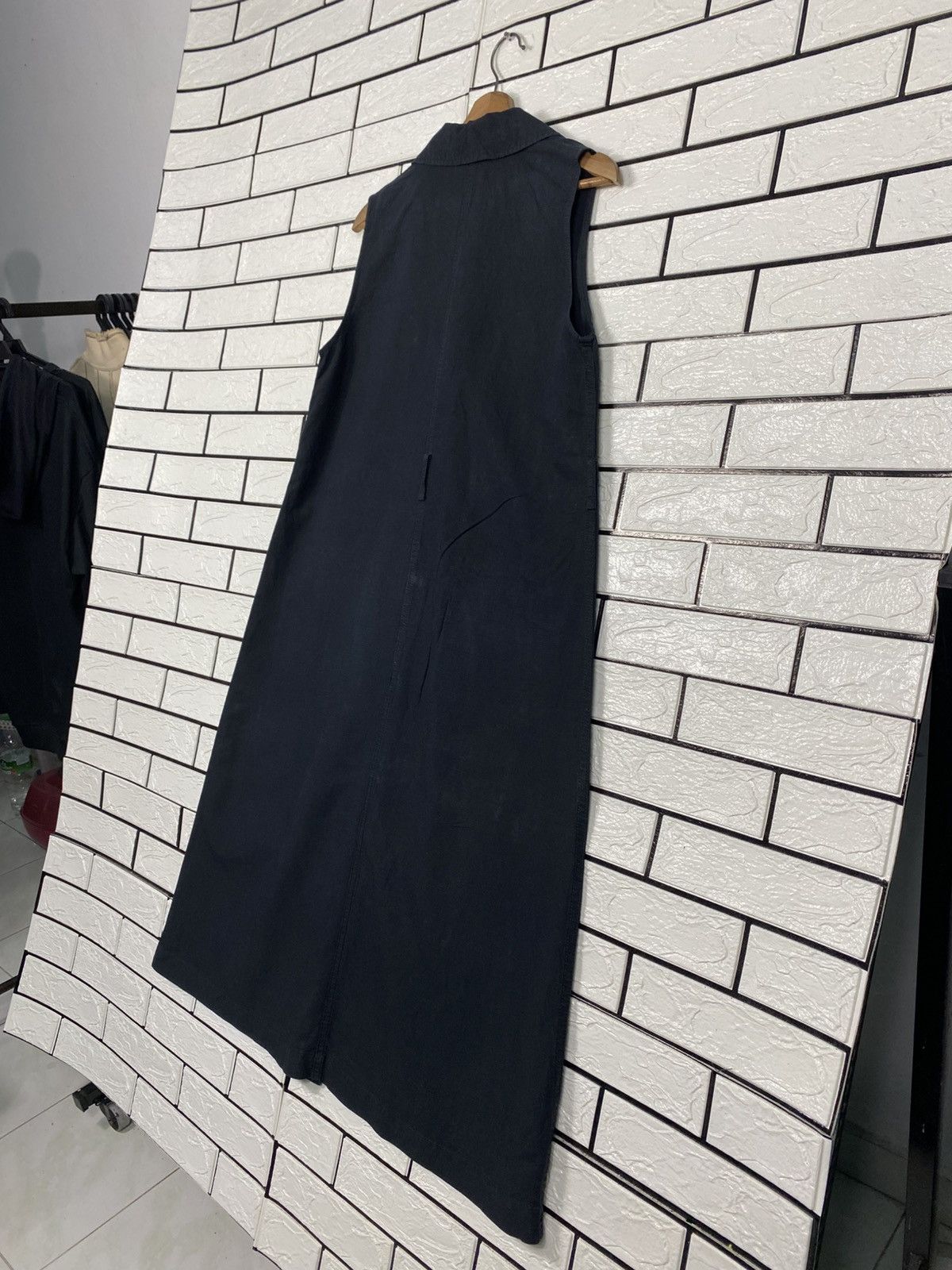 JW Anderson 📌Rich Black Long Jacket Sleeveless Uniqlo JW Anderson Size US M / EU 48-50 / 2 - 11 Thumbnail