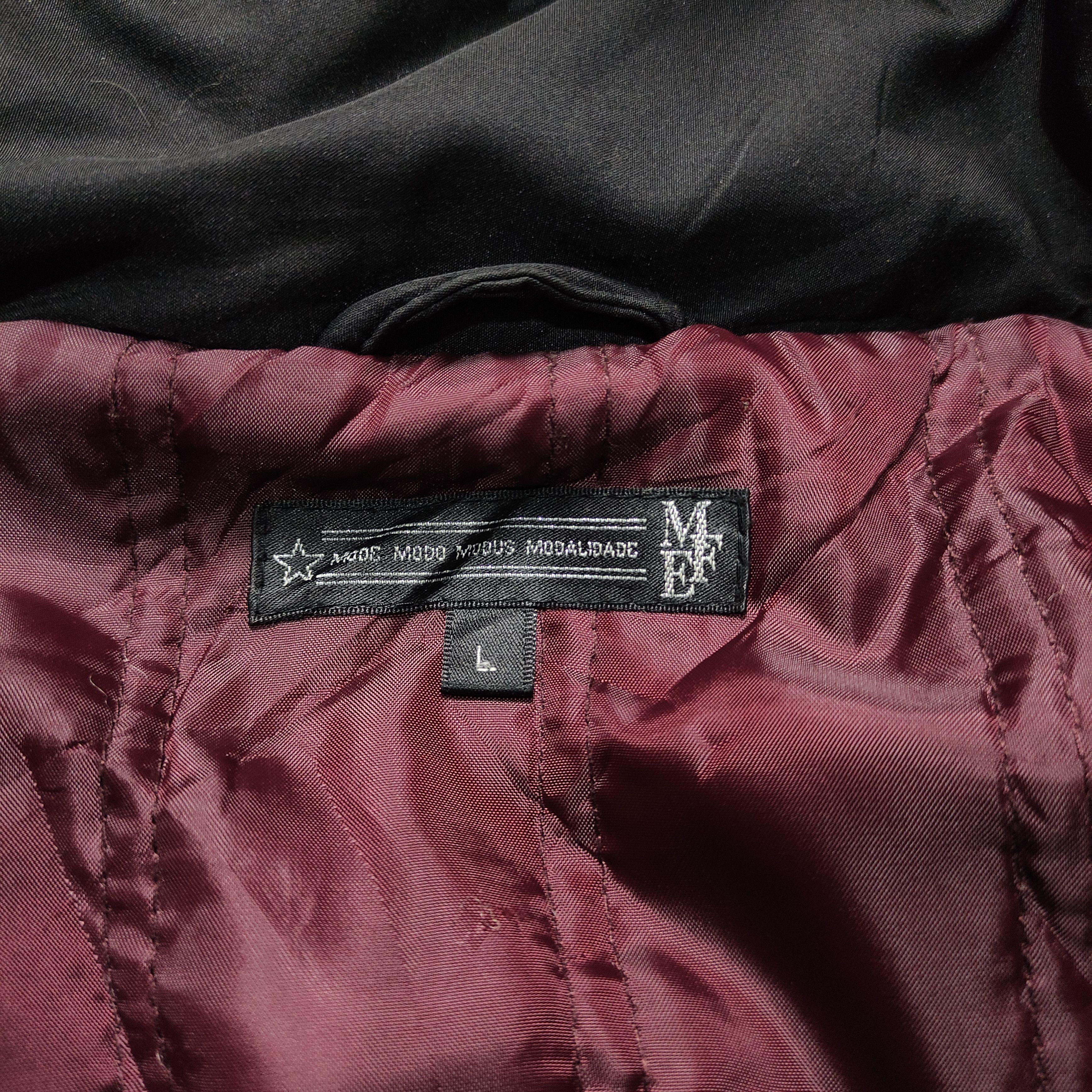 Tornado Mart Mode Modu Fur Hood Jacket – Vkei / punk 2000s Size US L / EU 52-54 / 3 - 13 Thumbnail