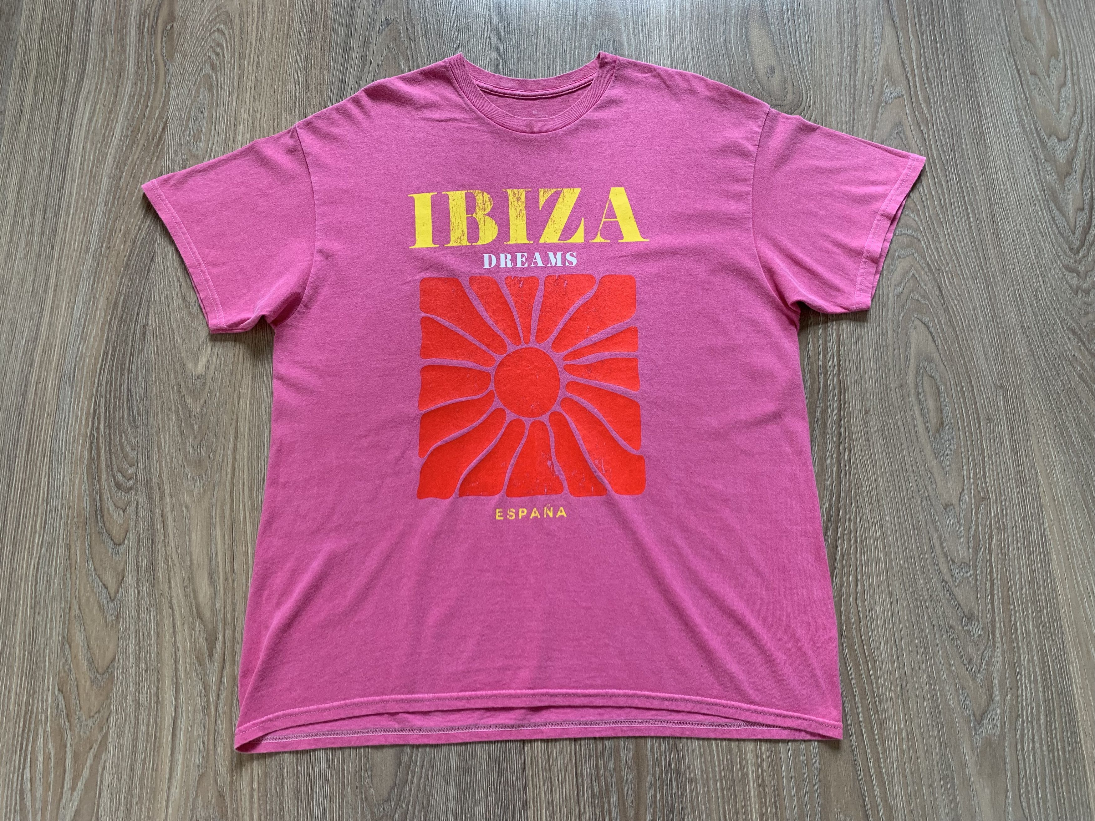 Other Ibiza Dreams Womens Cotton Oversized T Shirt Size M / US 6-8 / IT 42-44 - 2 Thumbnail
