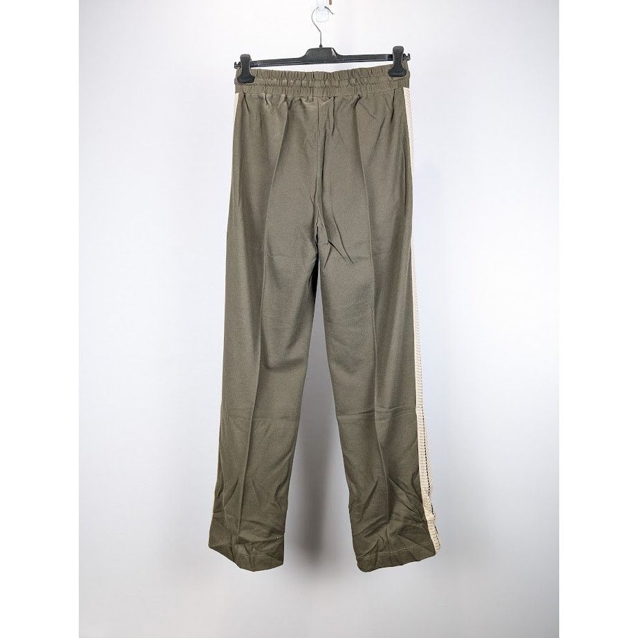 Palm Angels o1rshd1 Monogram Piquet Track Pant in Brown Off White Size US 34 / EU 50 - 11 Thumbnail
