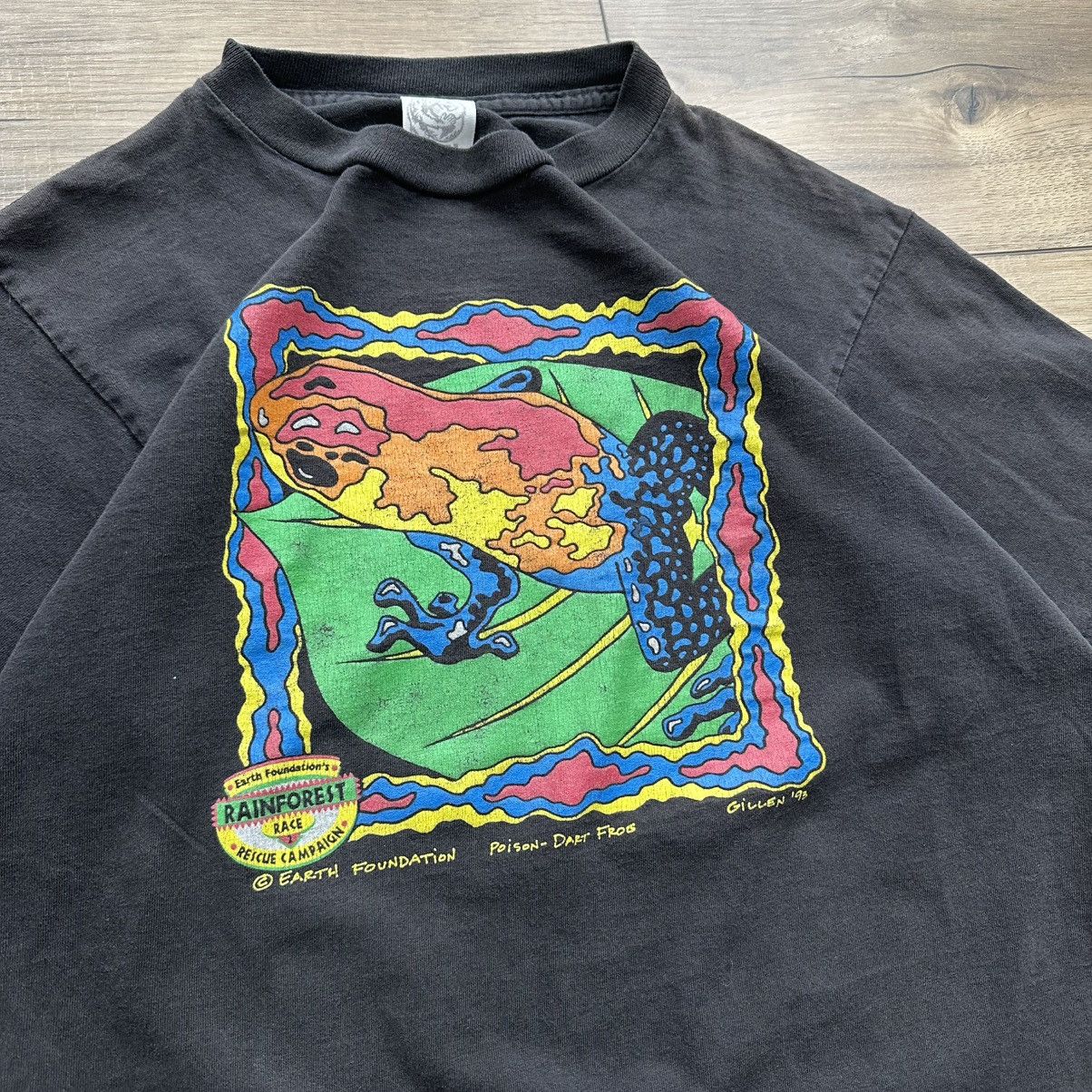 Other 1993 Earth Foundation Single Stitch Poison Dart Frog Tee Size US M / EU 48-50 / 2 - 5 Thumbnail